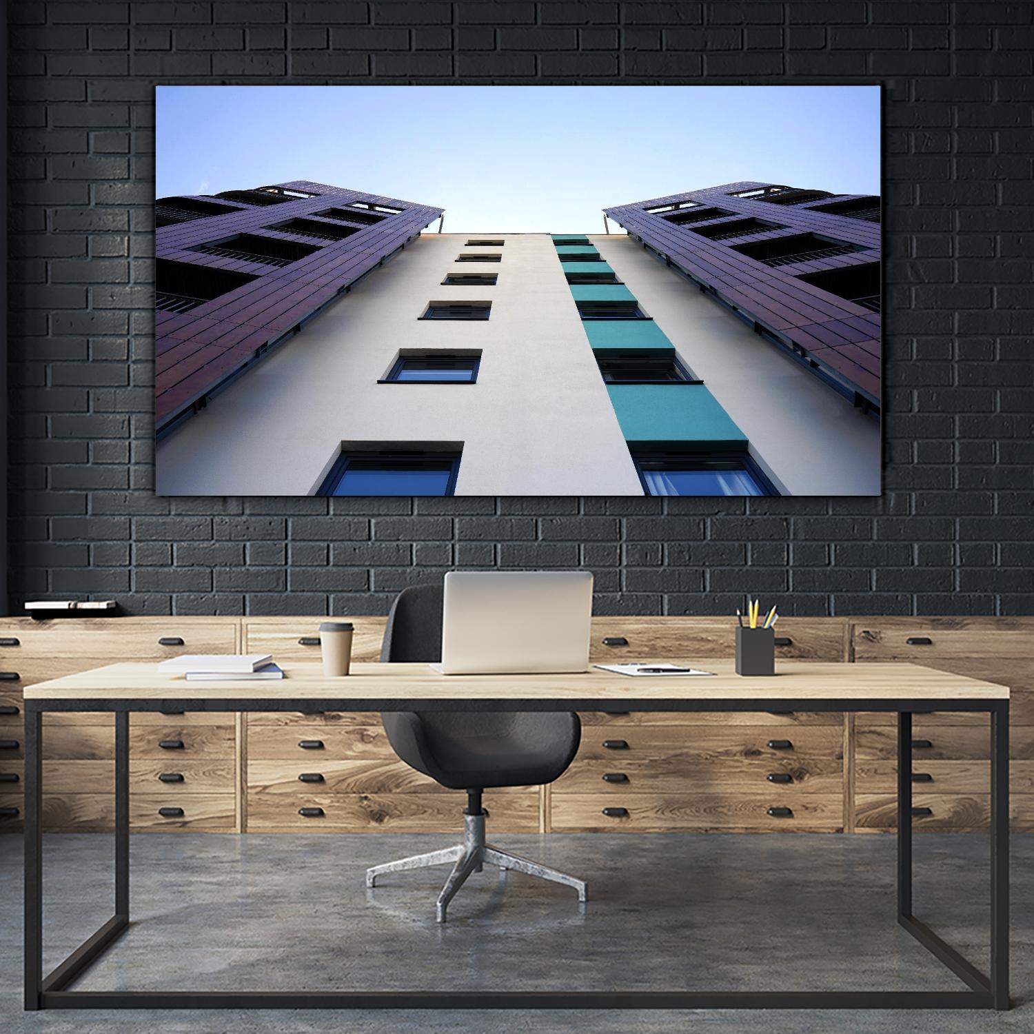 Façade IV by Pexels on GIANT ART - brown architectural