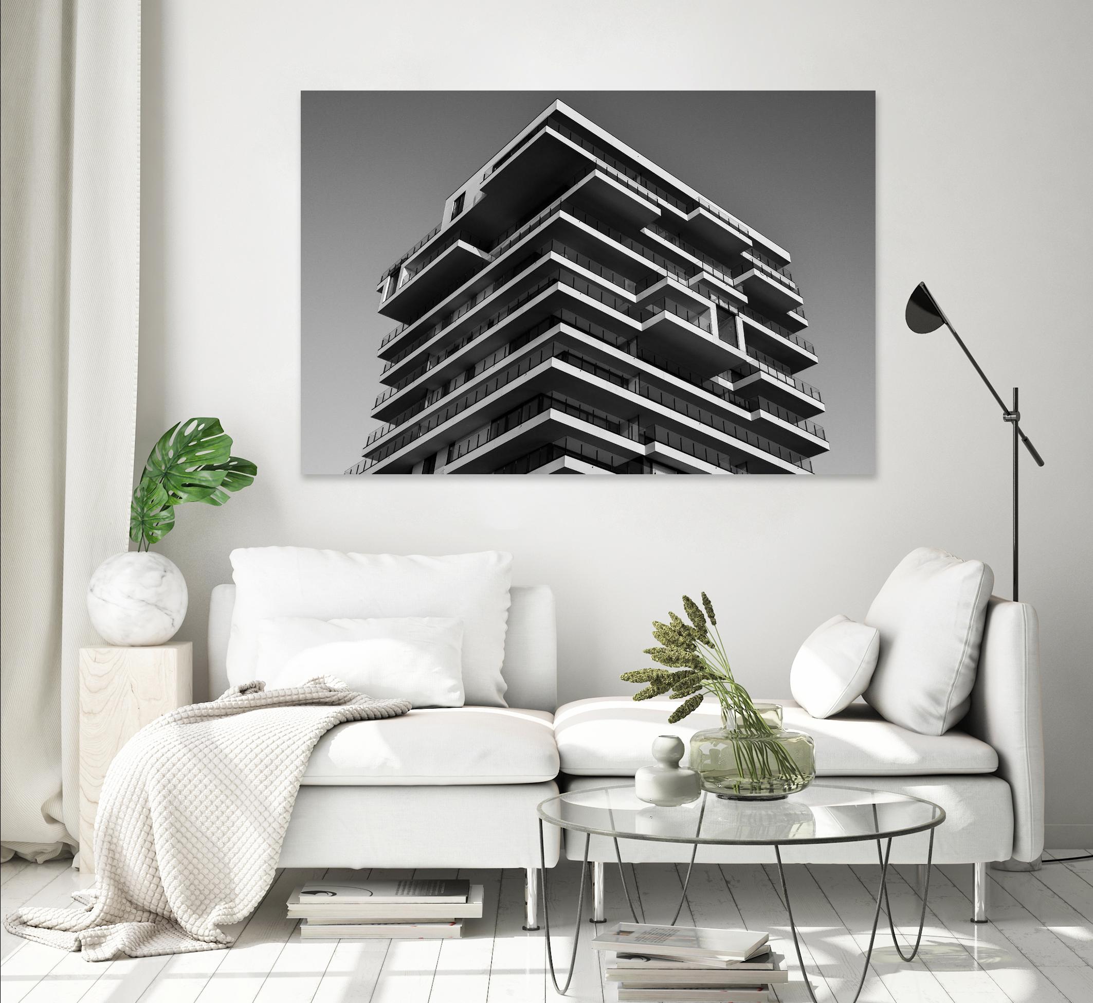 Architectural tower by Pexels on GIANT ART - white architectural