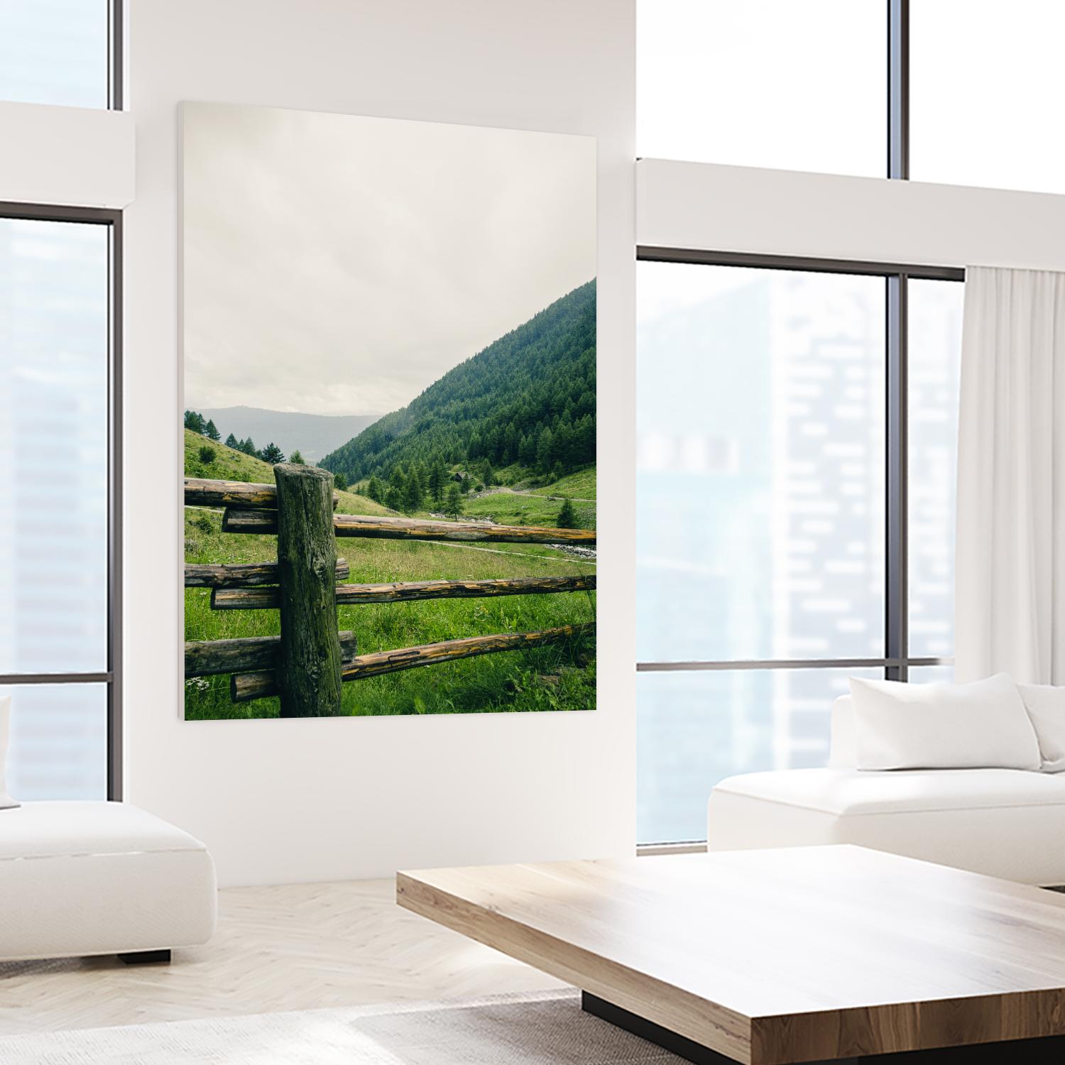 This view by Pexels on GIANT ART - white landscape