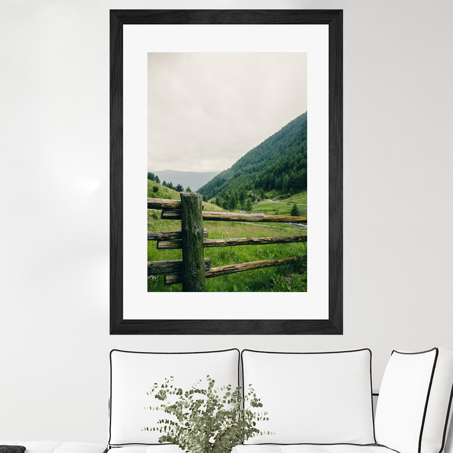 This view by Pexels on GIANT ART - white landscape