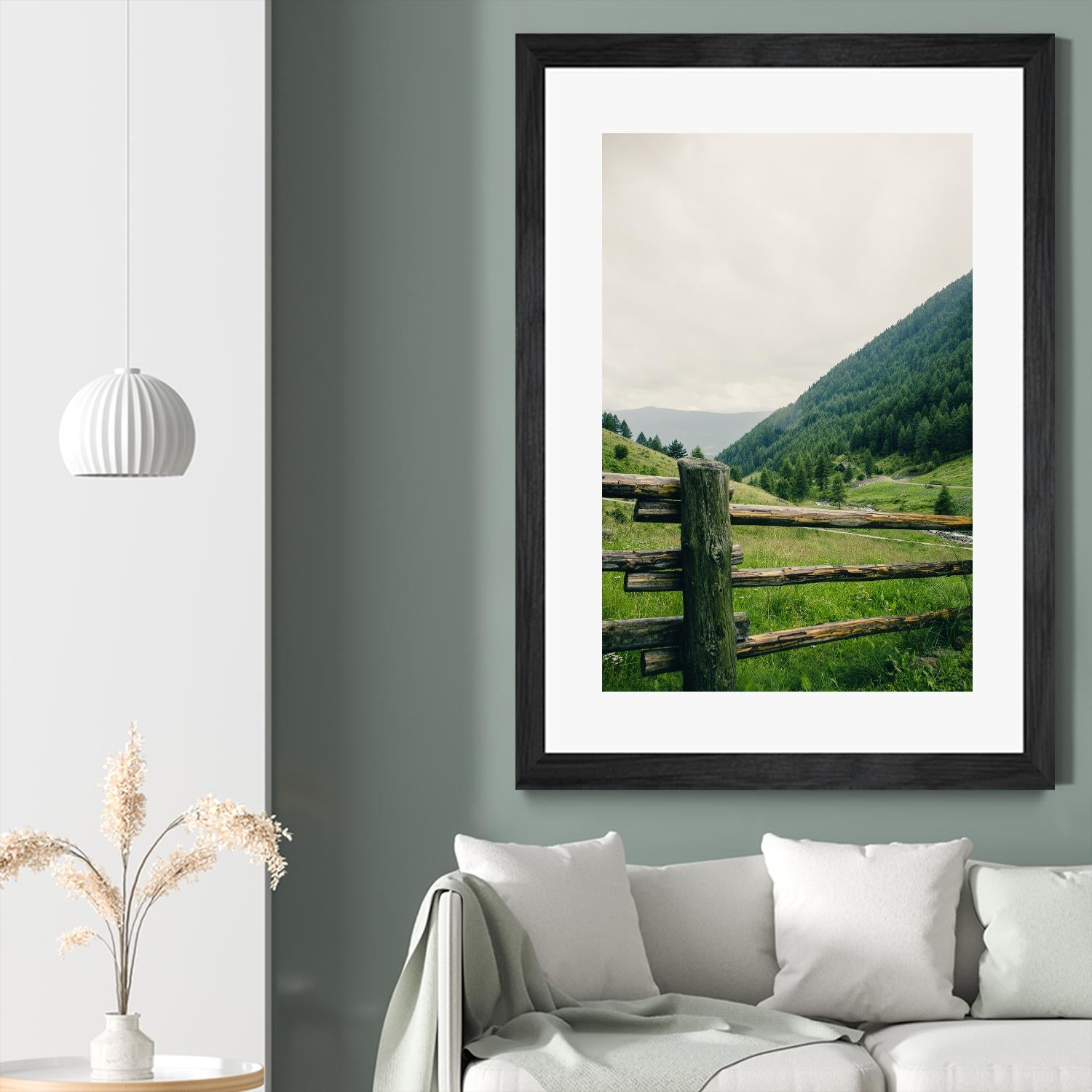 This view by Pexels on GIANT ART - white landscape