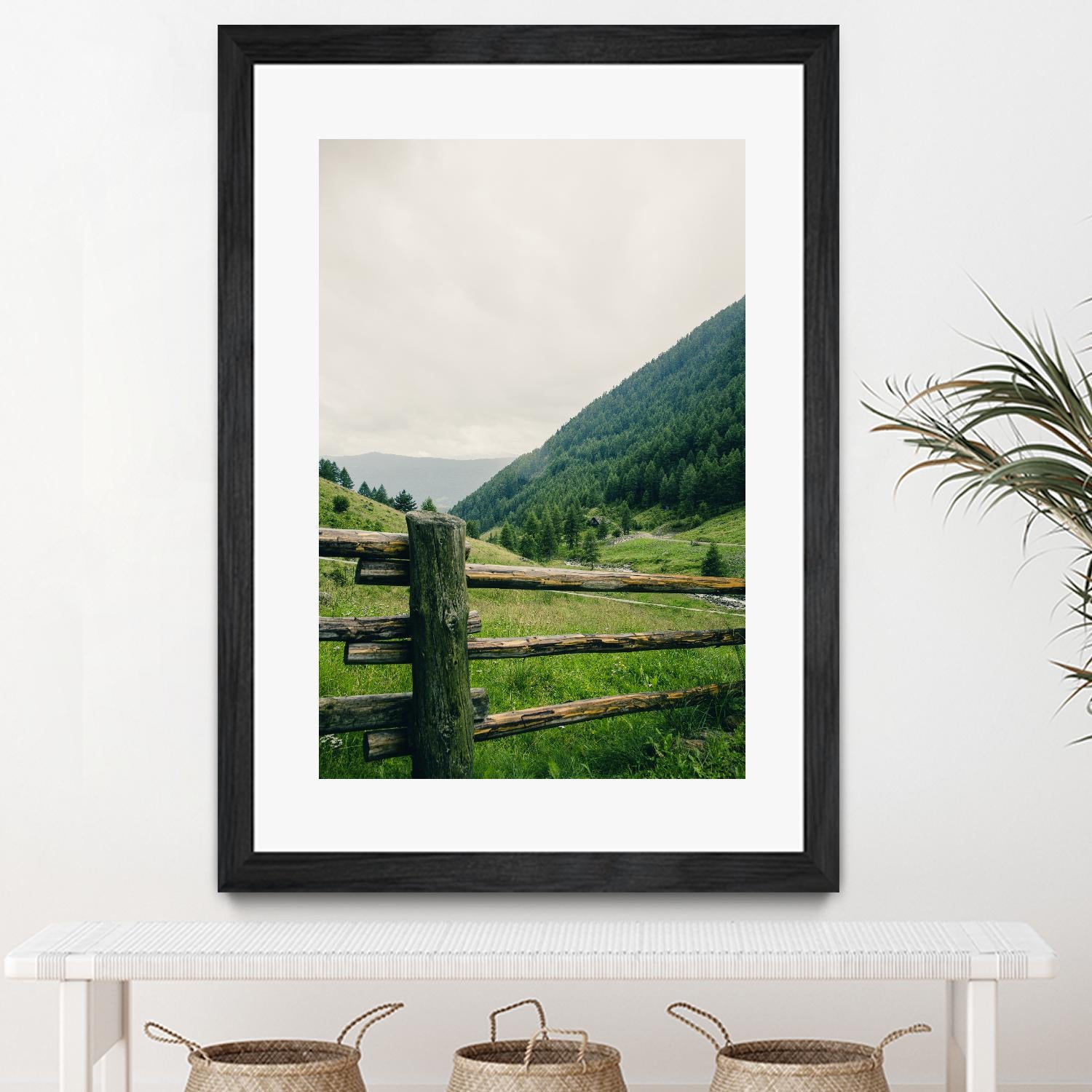 This view by Pexels on GIANT ART - white landscape