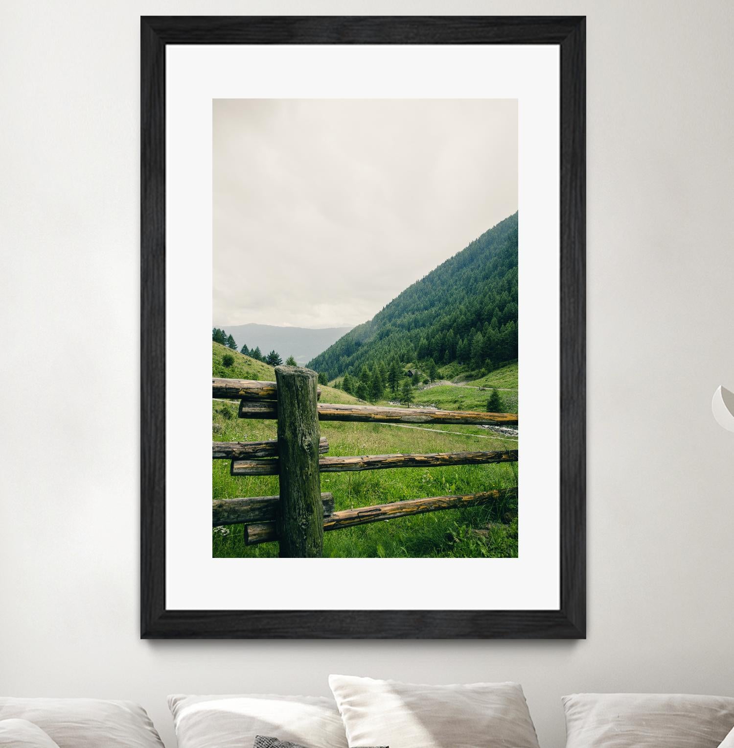 This view by Pexels on GIANT ART - white landscape