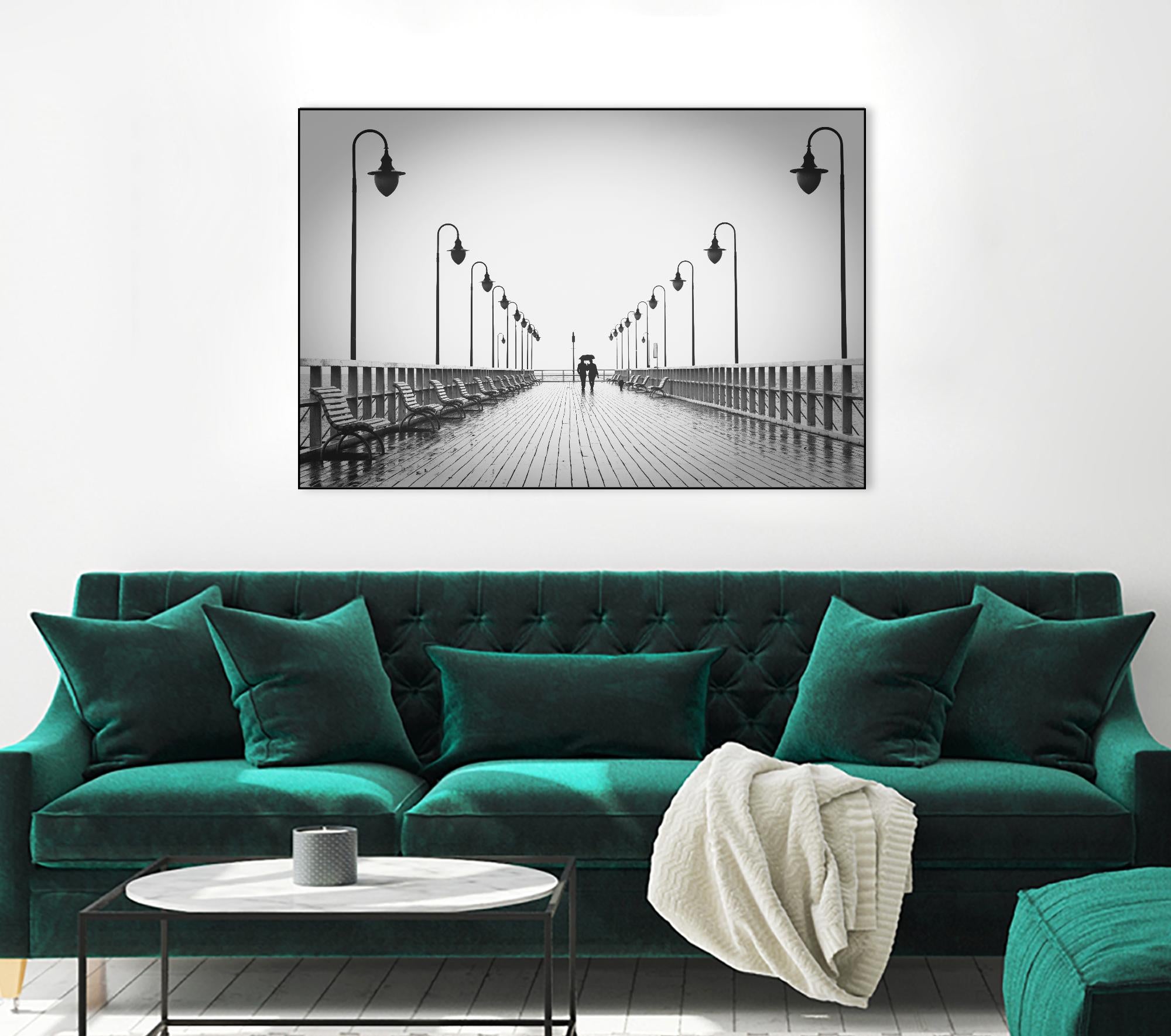 On the pier by Pexels on GIANT ART - white everyday life