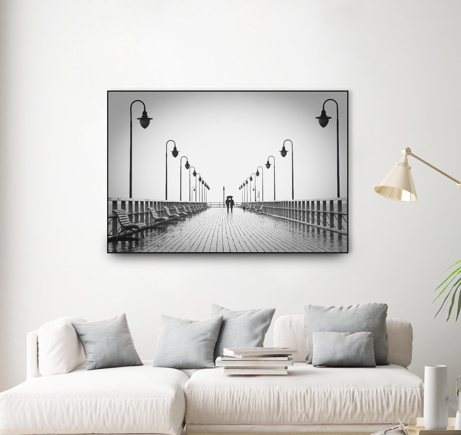 On the pier by Pexels on GIANT ART - white everyday life