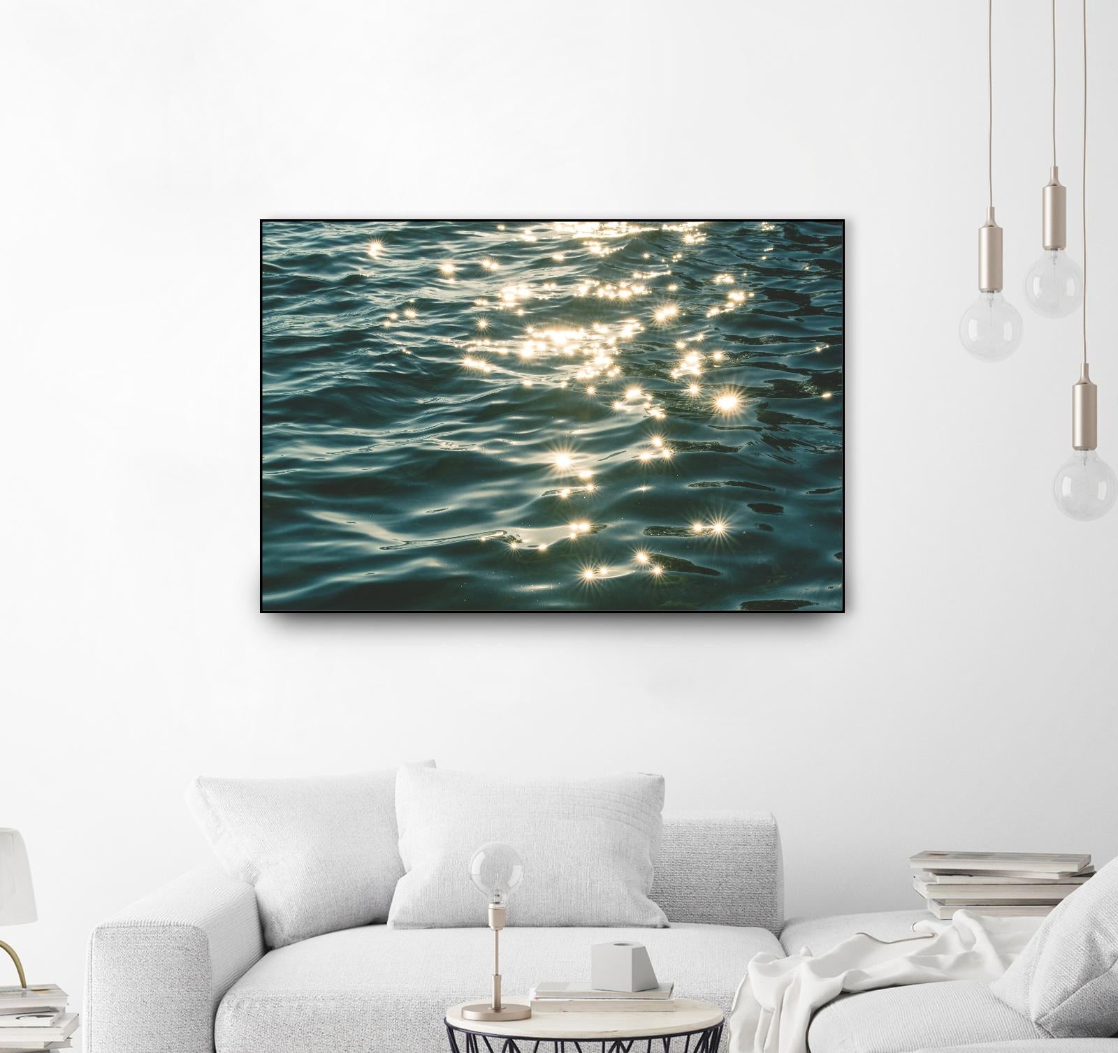 Sea sparkles by Pexels on GIANT ART - yellow sea scene