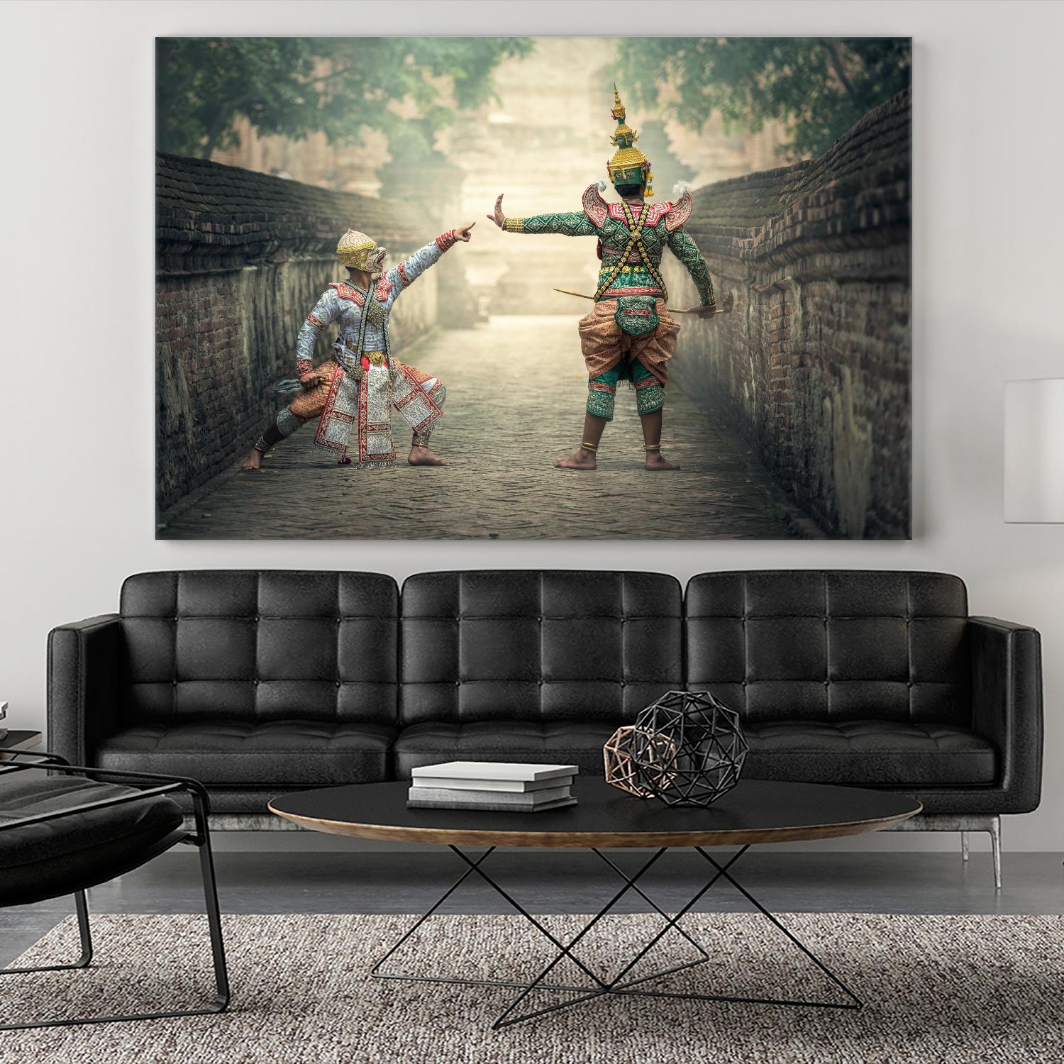 Traditionnal show by Pexels on GIANT ART - yellow leisure