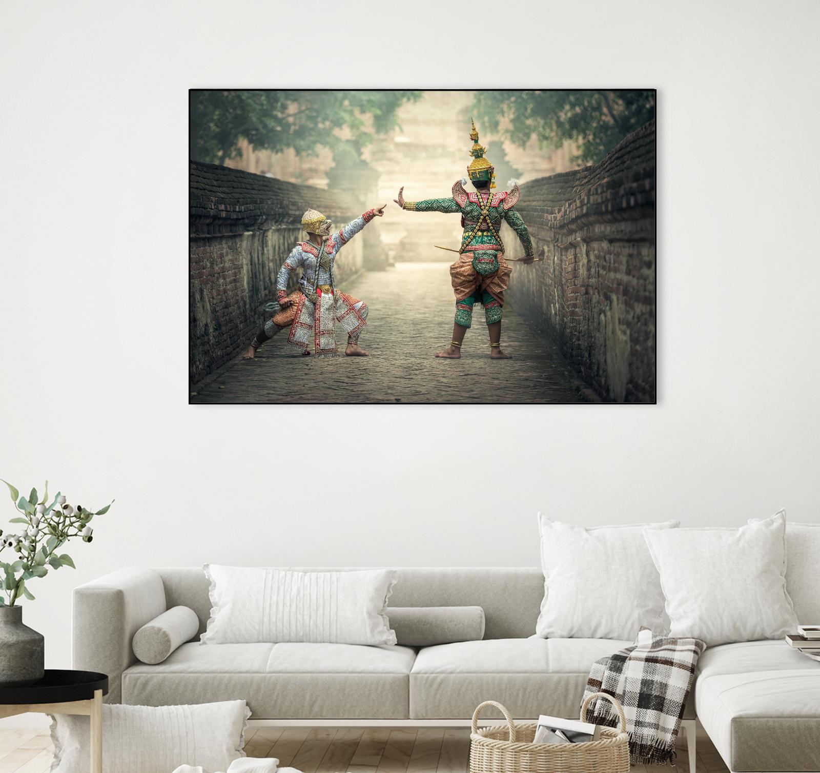 Traditionnal show by Pexels on GIANT ART - yellow leisure