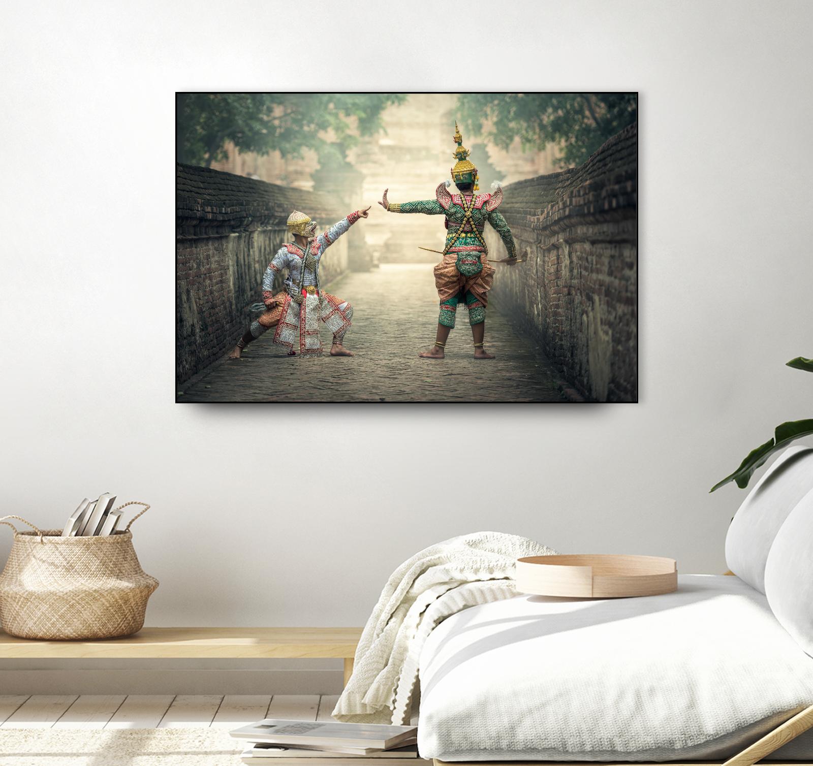 Traditionnal show by Pexels on GIANT ART - yellow leisure