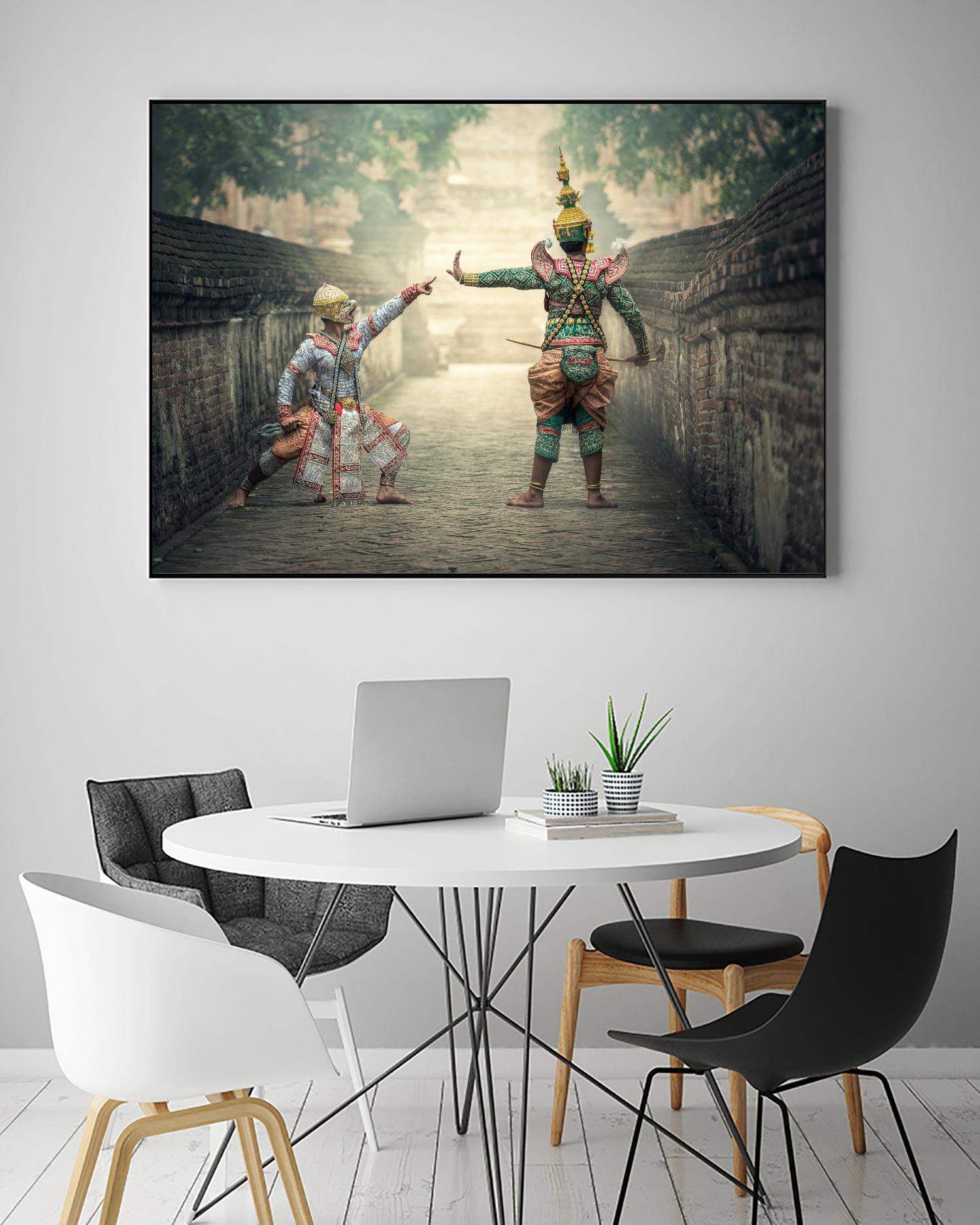 Traditionnal show by Pexels on GIANT ART - yellow leisure