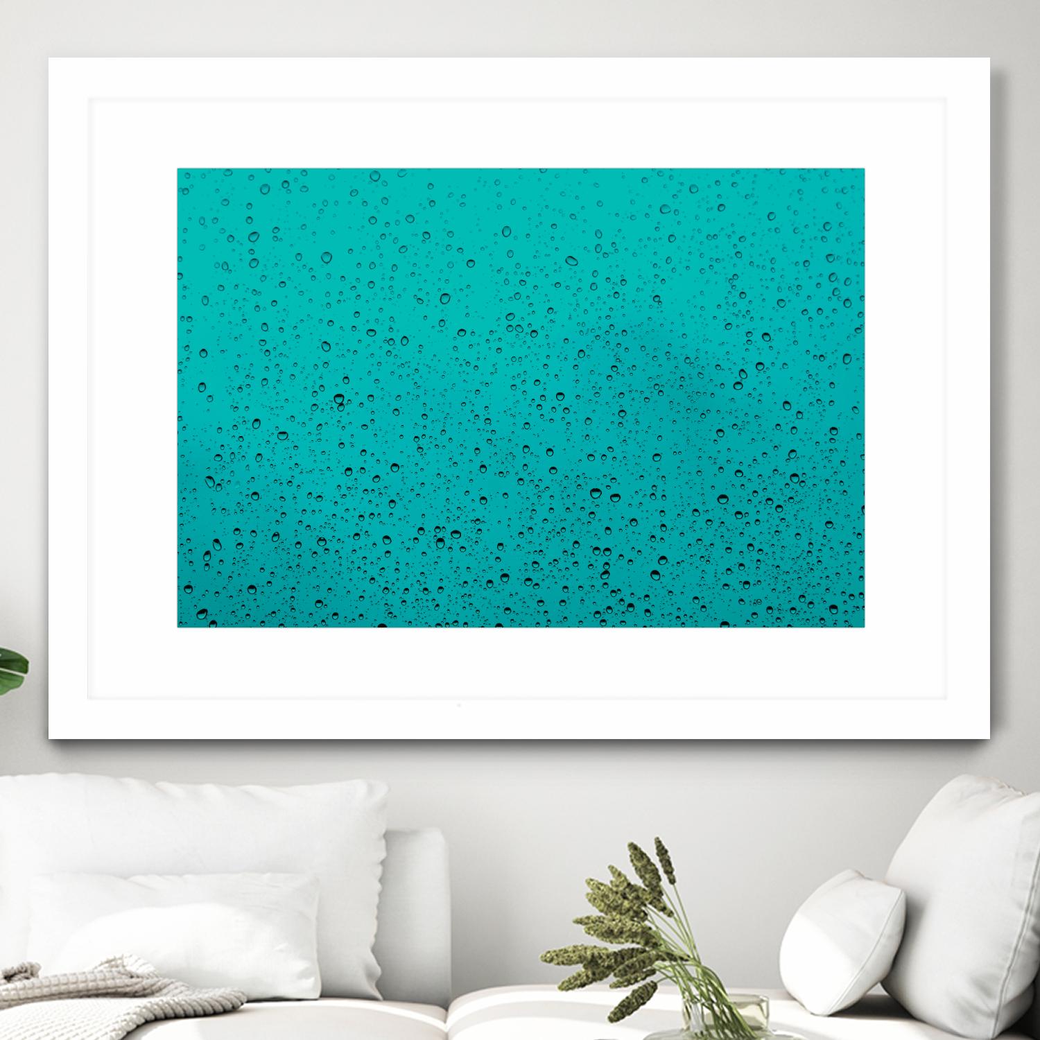 Waterdrops by Pexels on GIANT ART - black everyday life