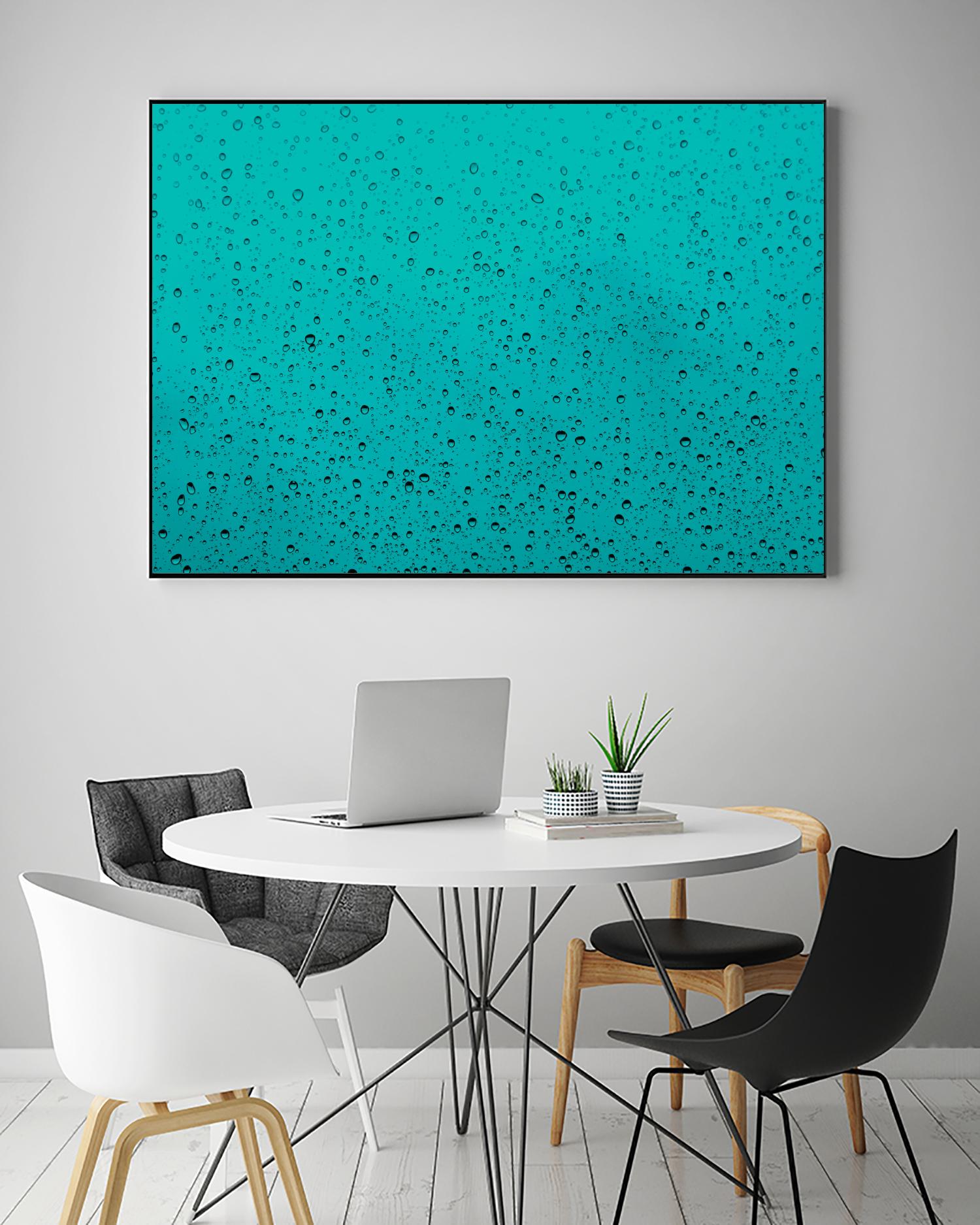 Waterdrops by Pexels on GIANT ART - black everyday life