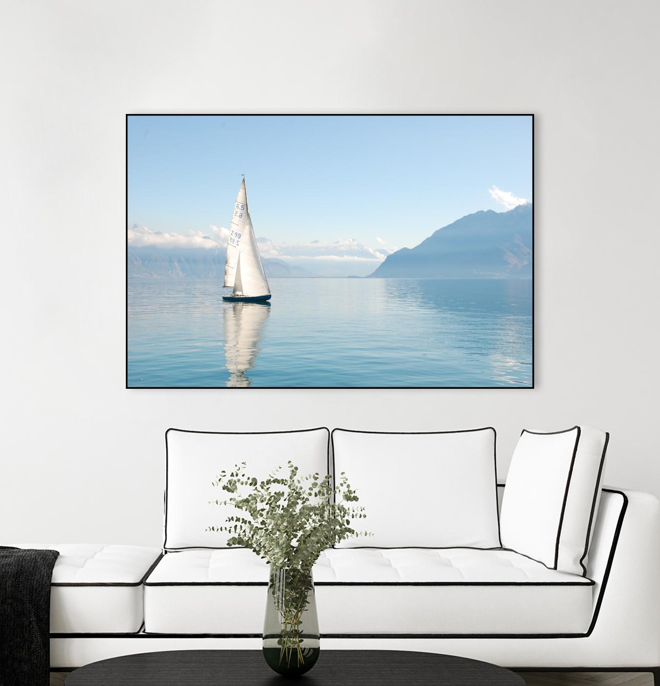 Sailing Ship by Pexels on GIANT ART - white nautical