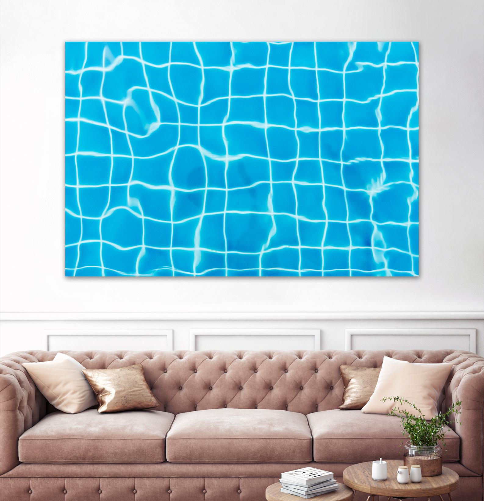 Pool lines by Pexels on GIANT ART - white leisure