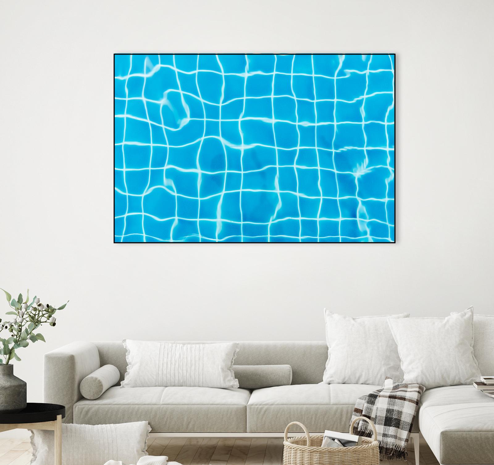Pool lines by Pexels on GIANT ART - white leisure