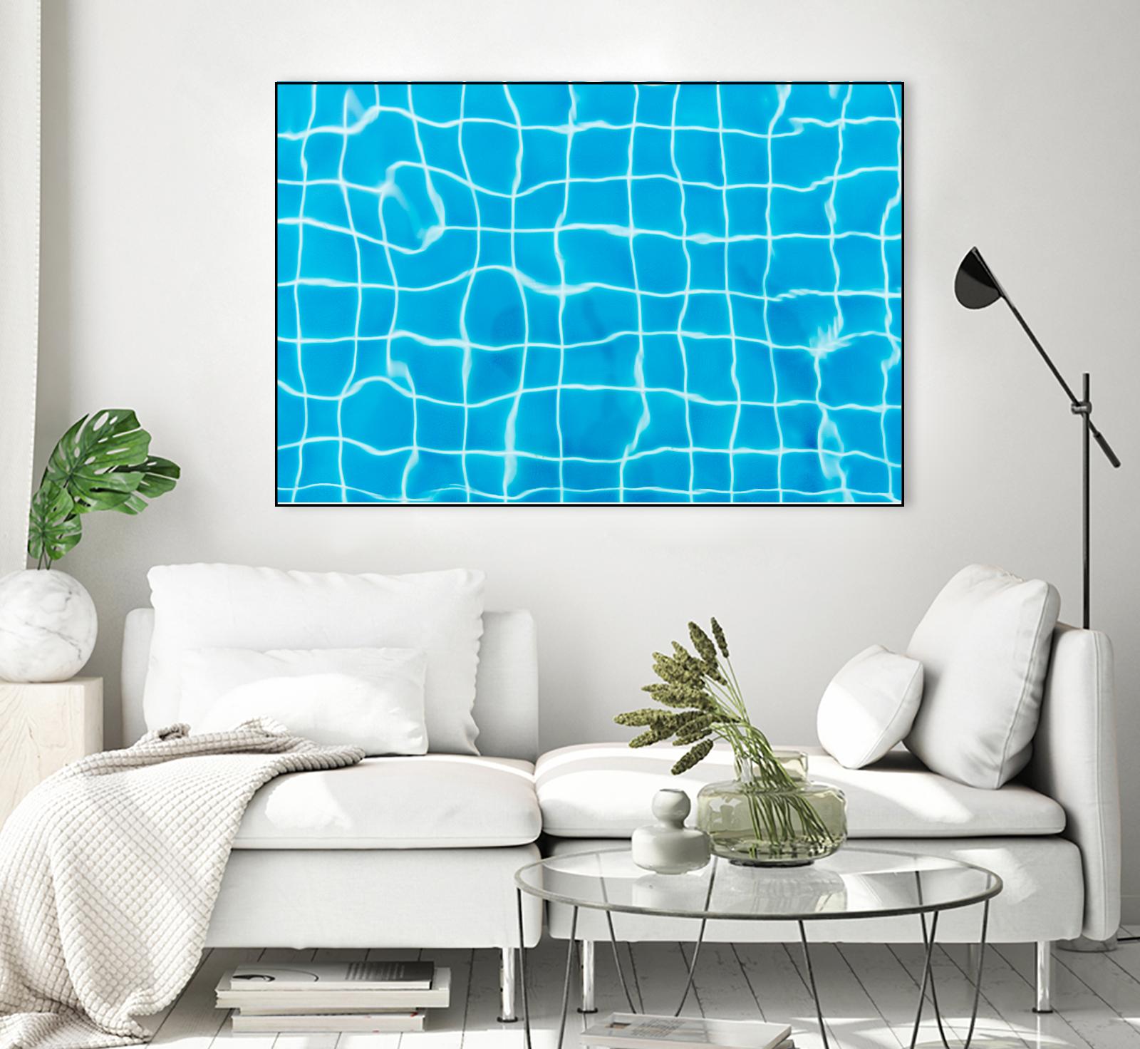 Pool lines by Pexels on GIANT ART - white leisure