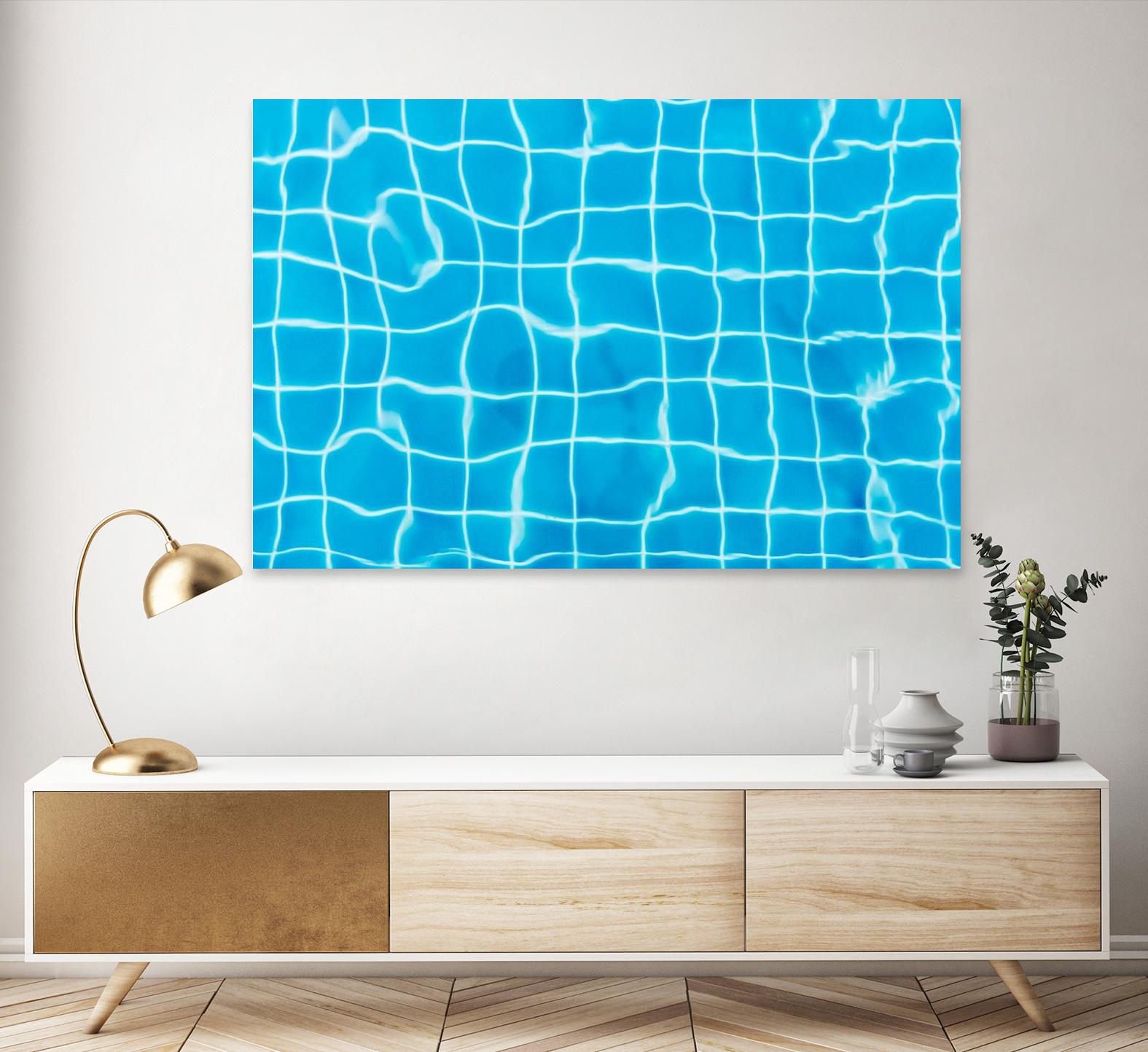 Pool lines by Pexels on GIANT ART - white leisure pool