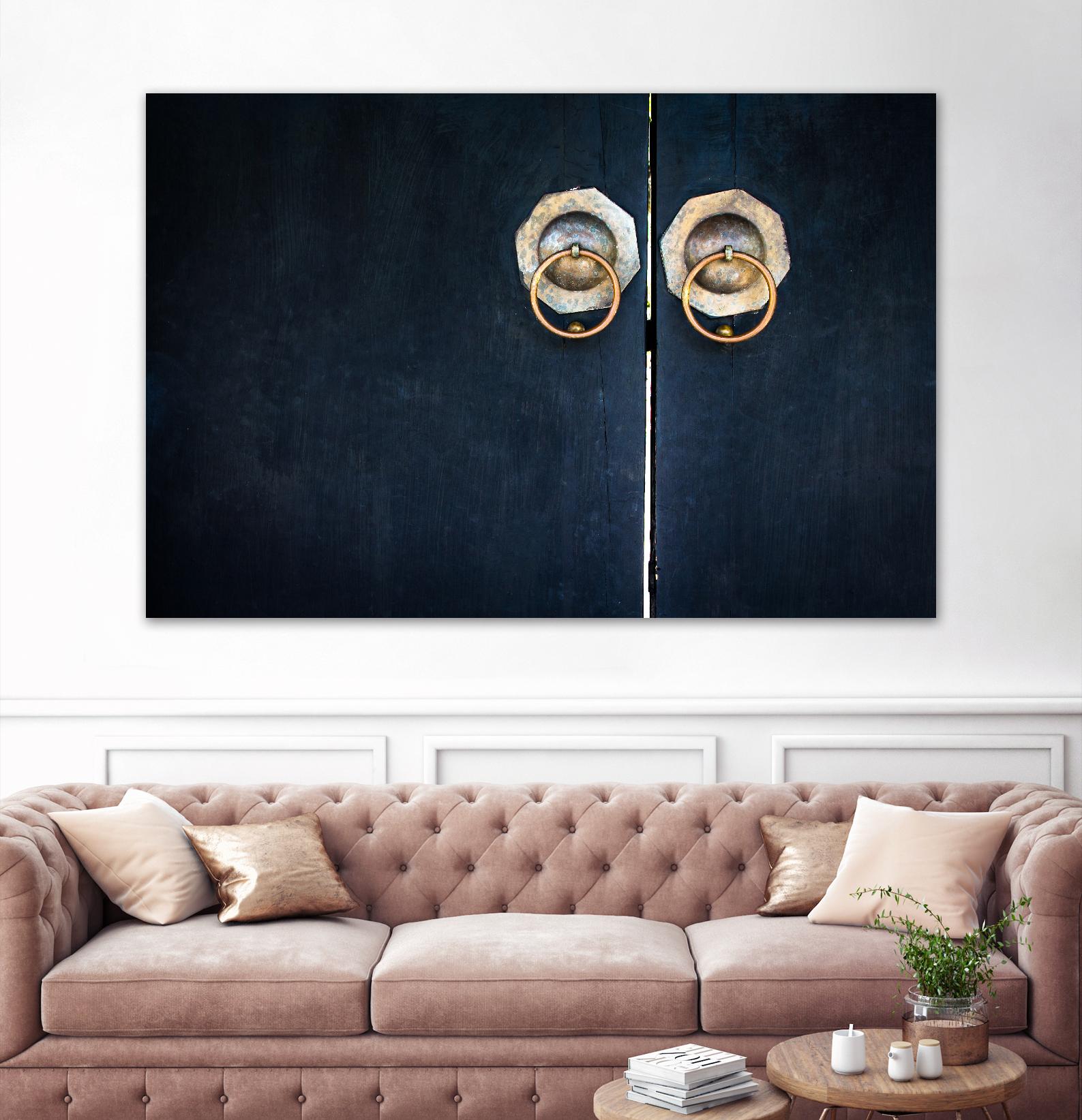 Door knobs by Pexels on GIANT ART - gold interior