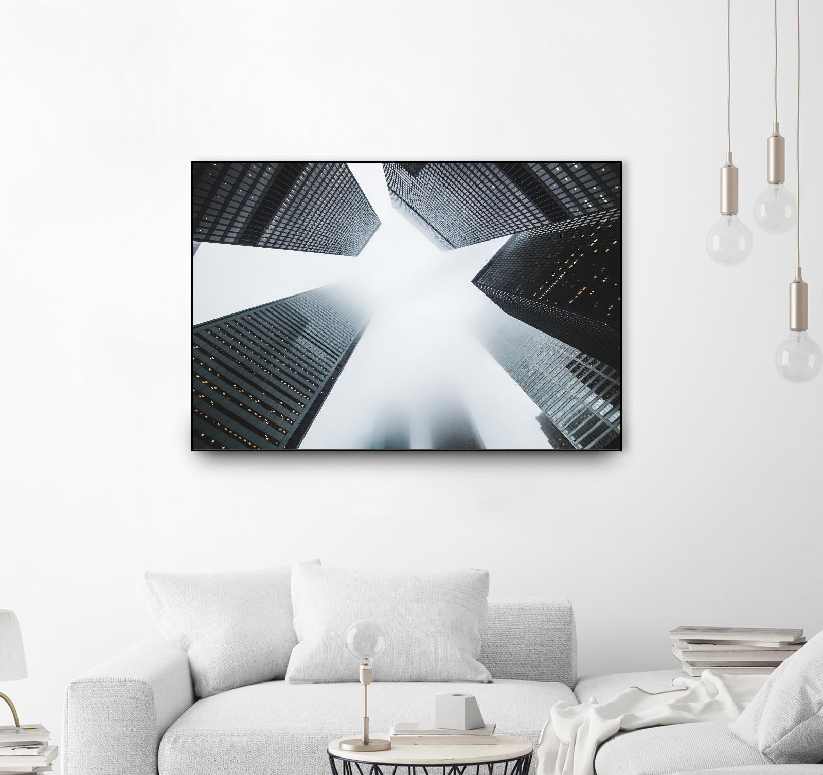 Skyline by Pexels on GIANT ART - white architectural