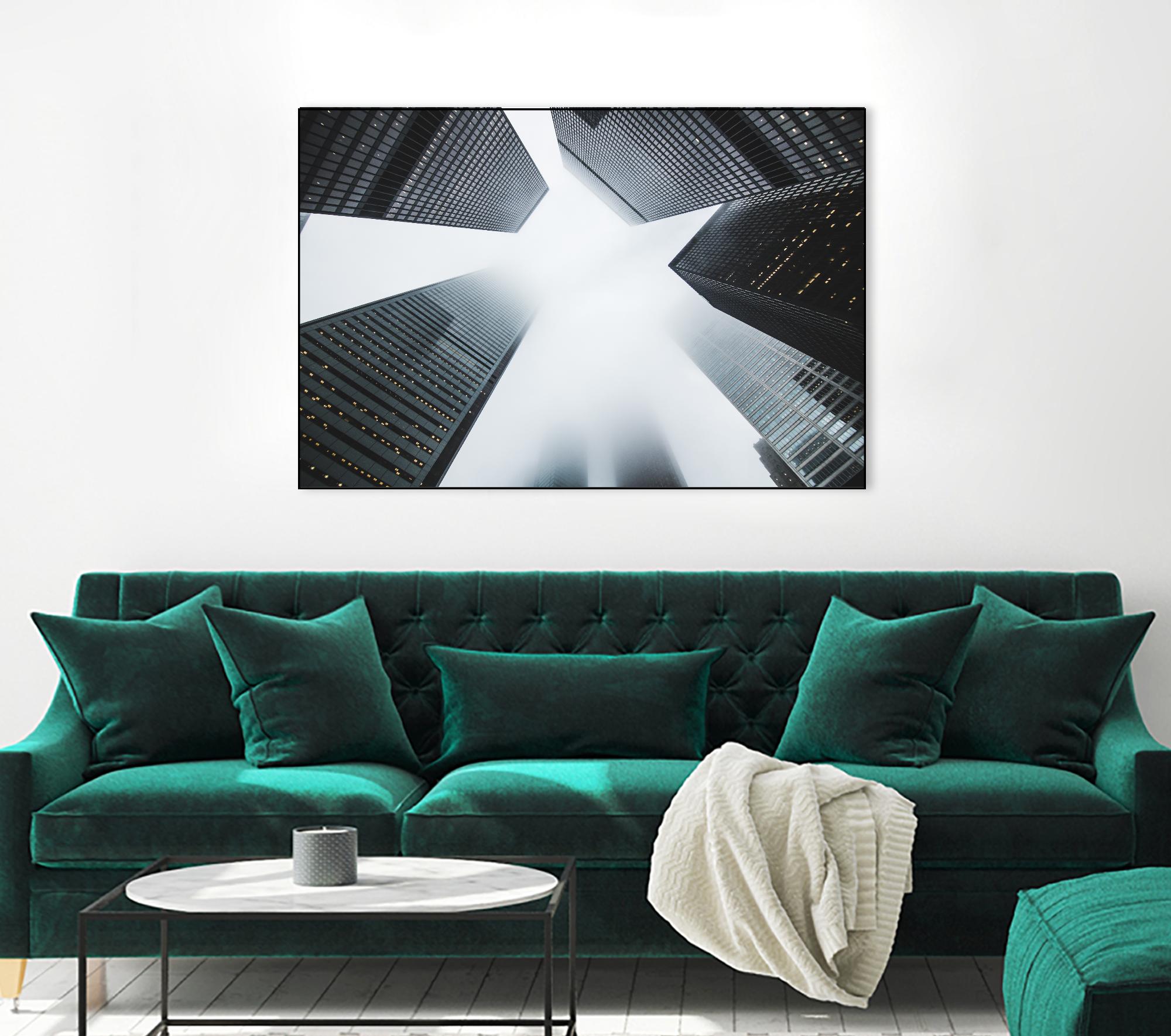 Skyline by Pexels on GIANT ART - white architectural