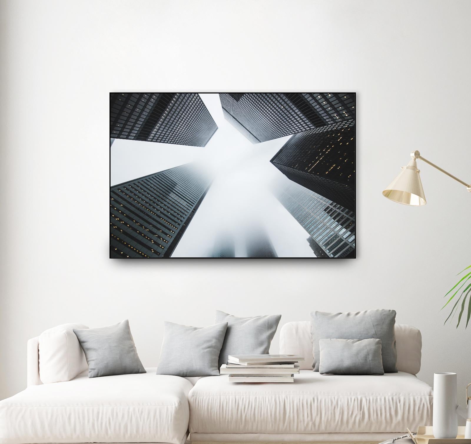 Skyline by Pexels on GIANT ART - white architectural