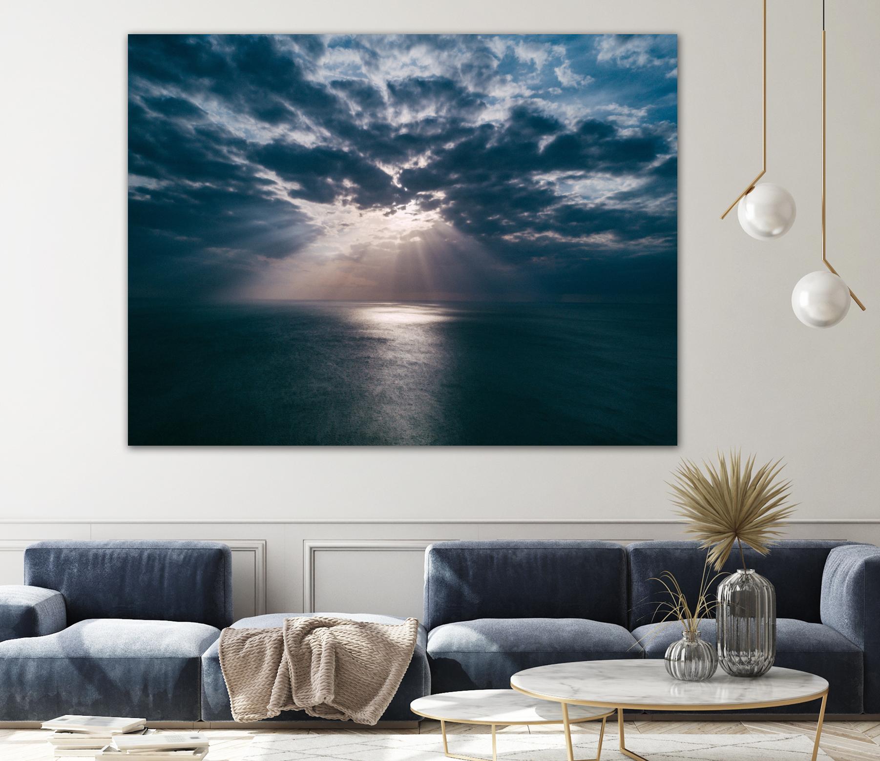 Blessed by Pexels on GIANT ART - white sea scene