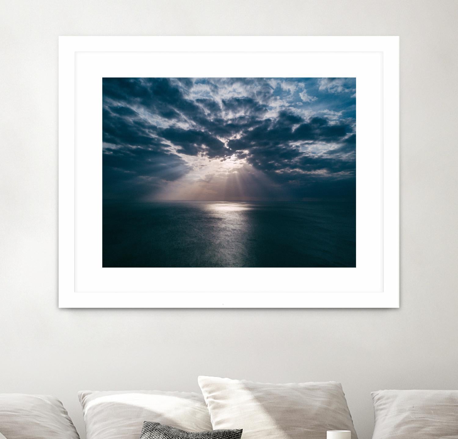 Blessed by Pexels on GIANT ART - white sea scene