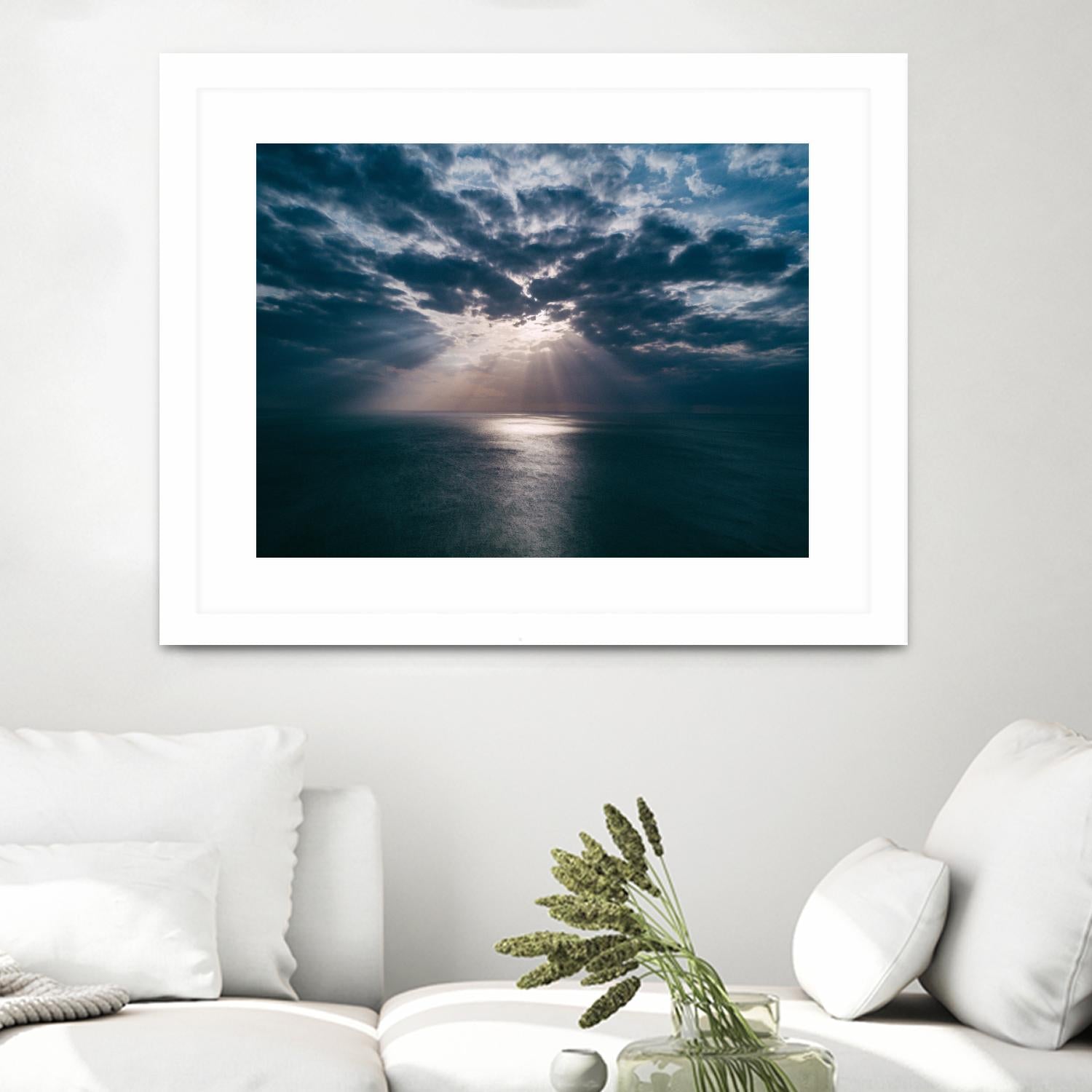 Blessed by Pexels on GIANT ART - white sea scene