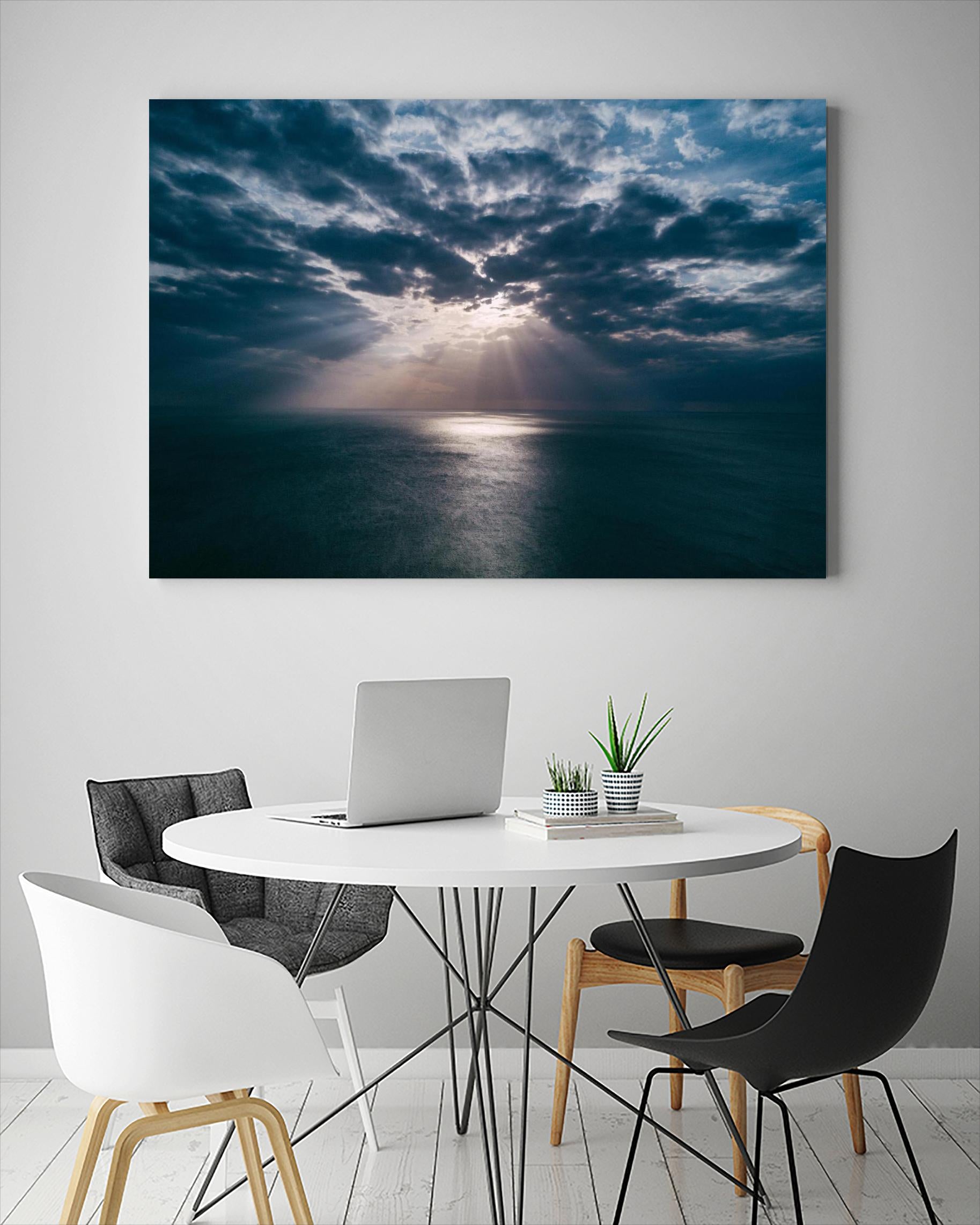 Blessed by Pexels on GIANT ART - white sea scene