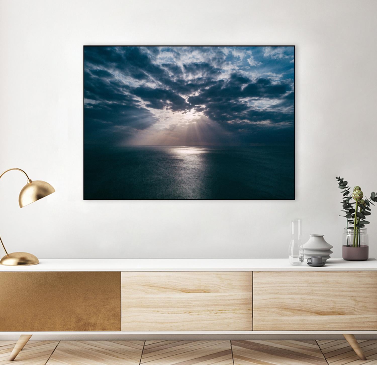 Blessed by Pexels on GIANT ART - white sea scene