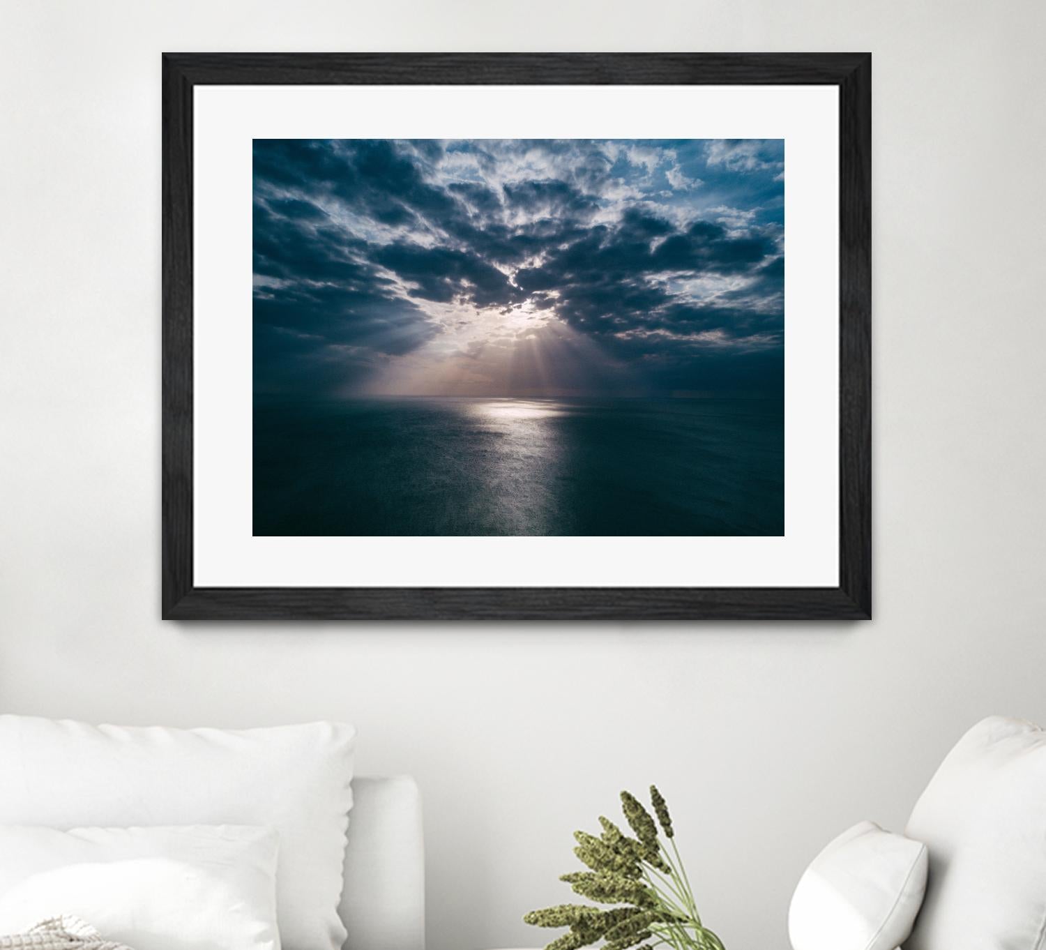 Blessed by Pexels on GIANT ART - white sea scene