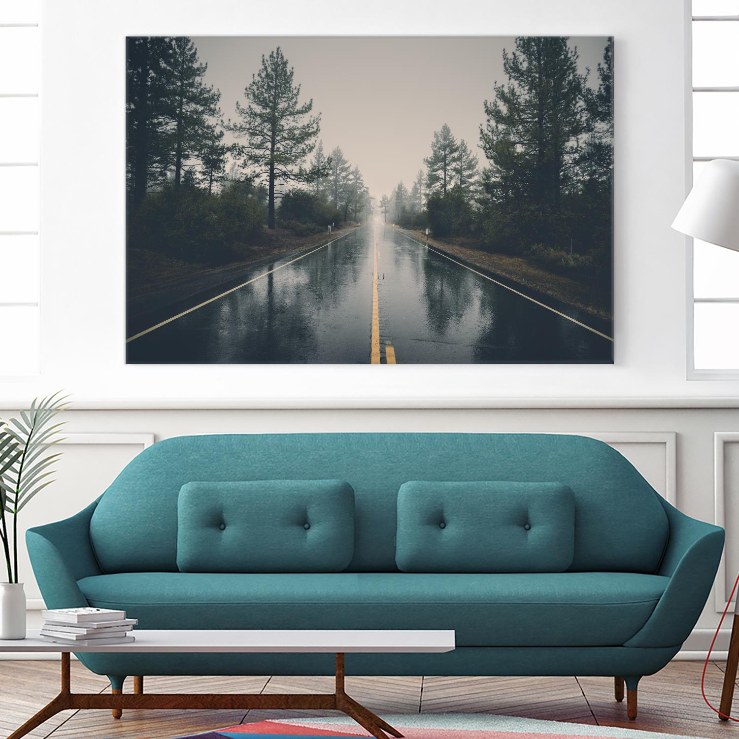 Rainy day by Pexels on GIANT ART - black landscape