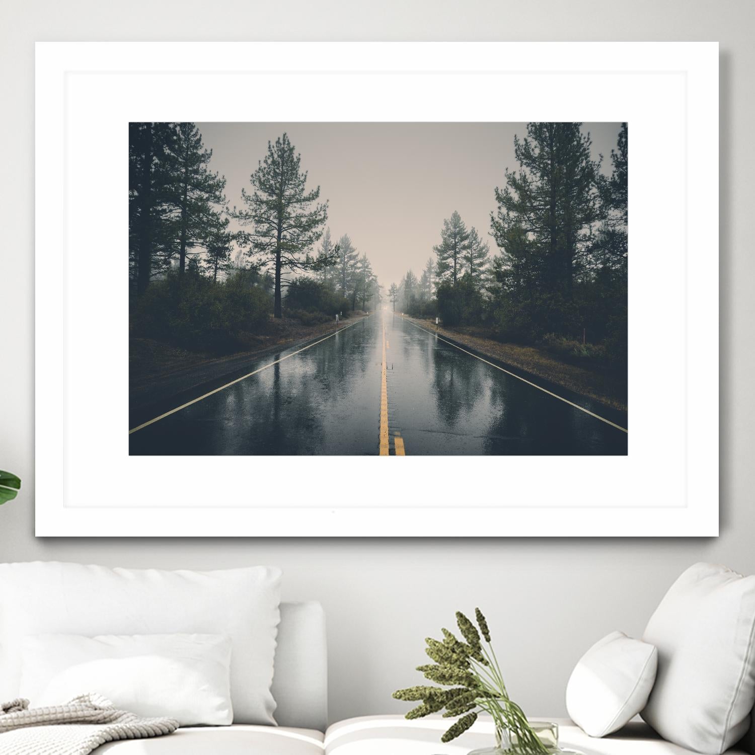 Rainy day by Pexels on GIANT ART - green landscape country