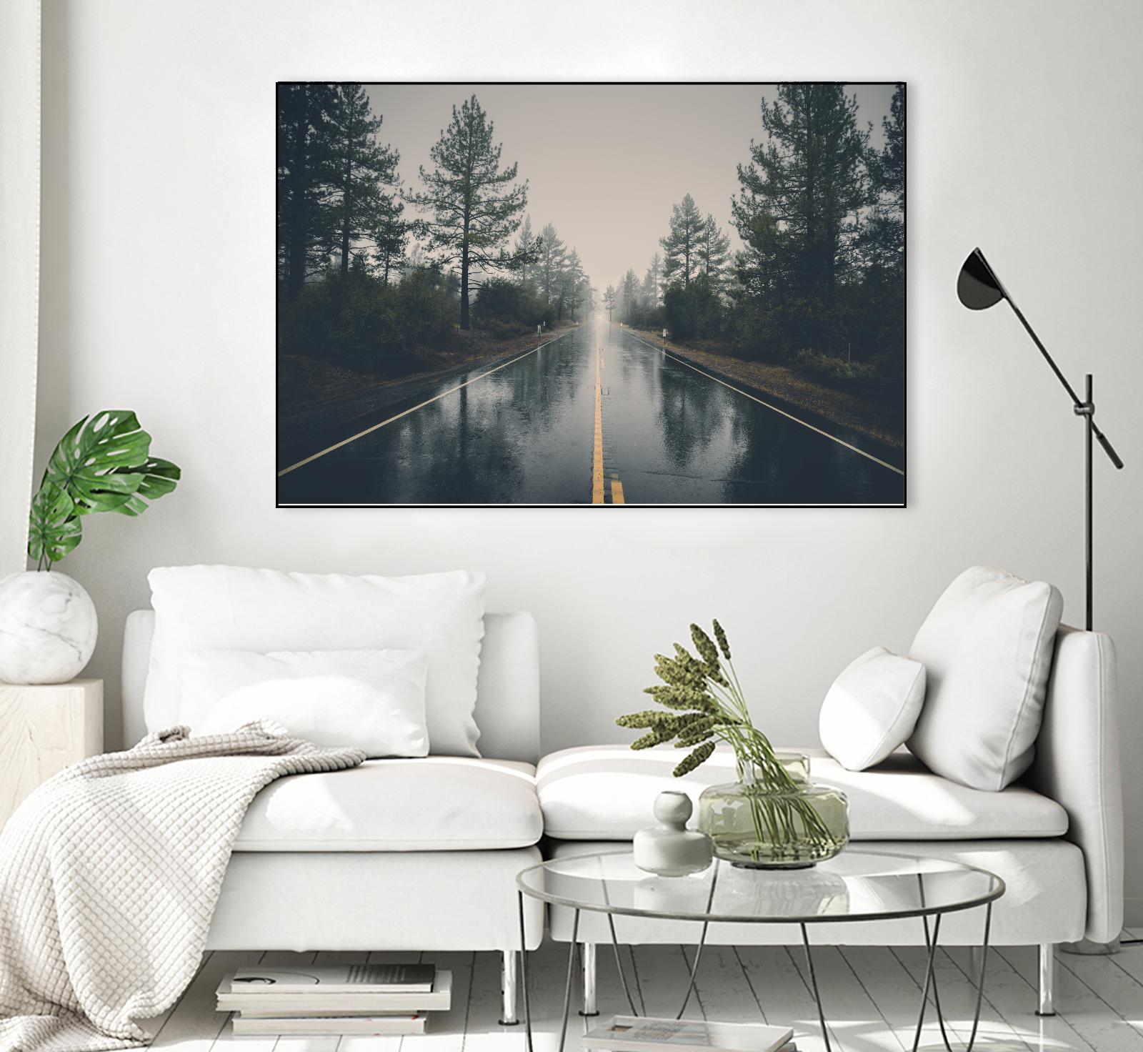 Rainy day by Pexels on GIANT ART - black landscape