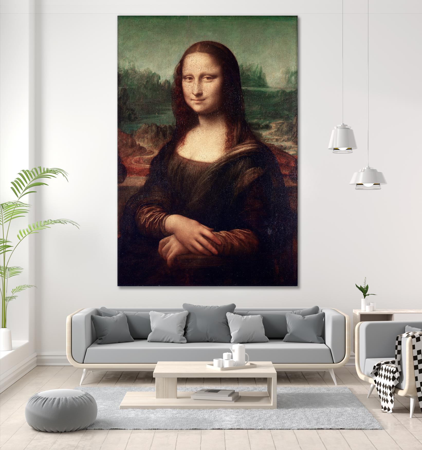 La Joconde by Pexels on GIANT ART - green men and women