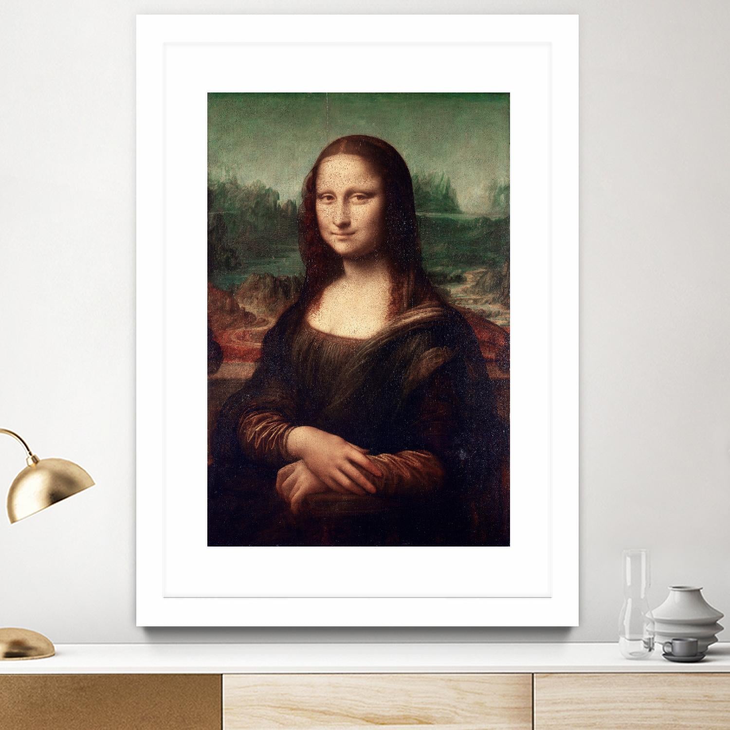 La Joconde by Pexels on GIANT ART - green men and women