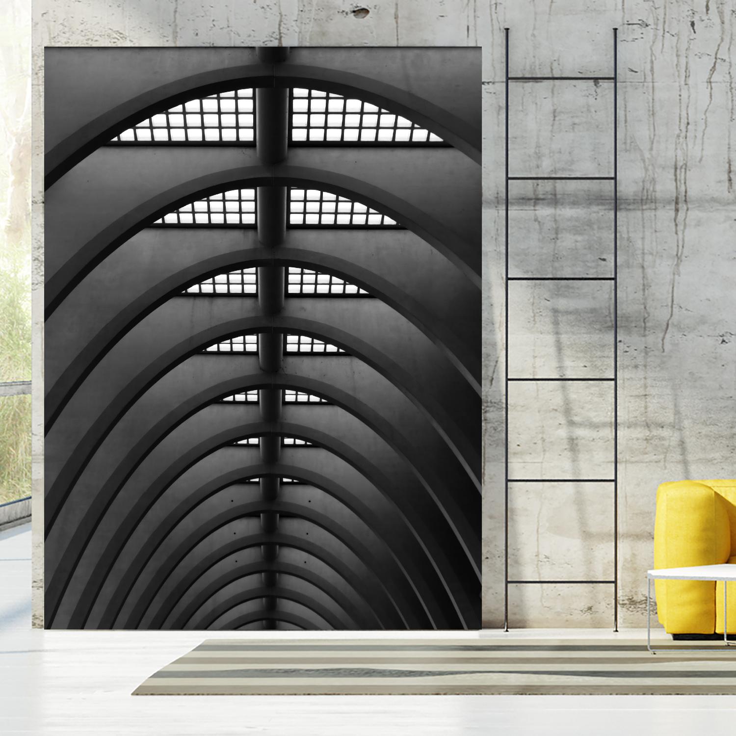 Ceiling by Pexels on GIANT ART - white architectural