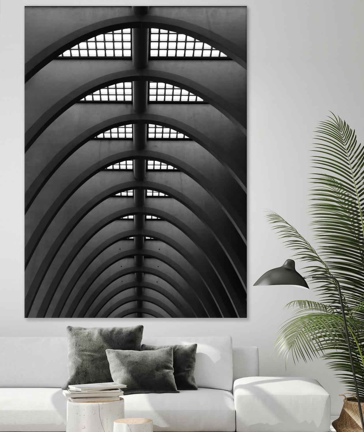 Ceiling by Pexels on GIANT ART - white architectural