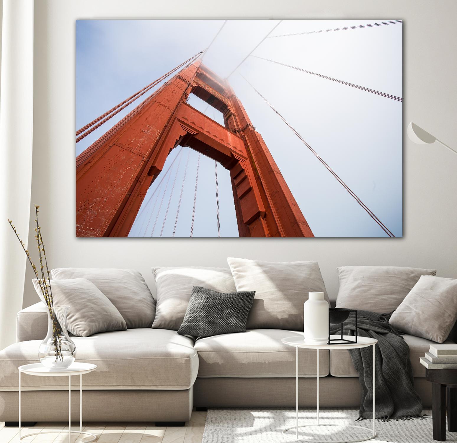 Bridge view by Pexels on GIANT ART - white architectural