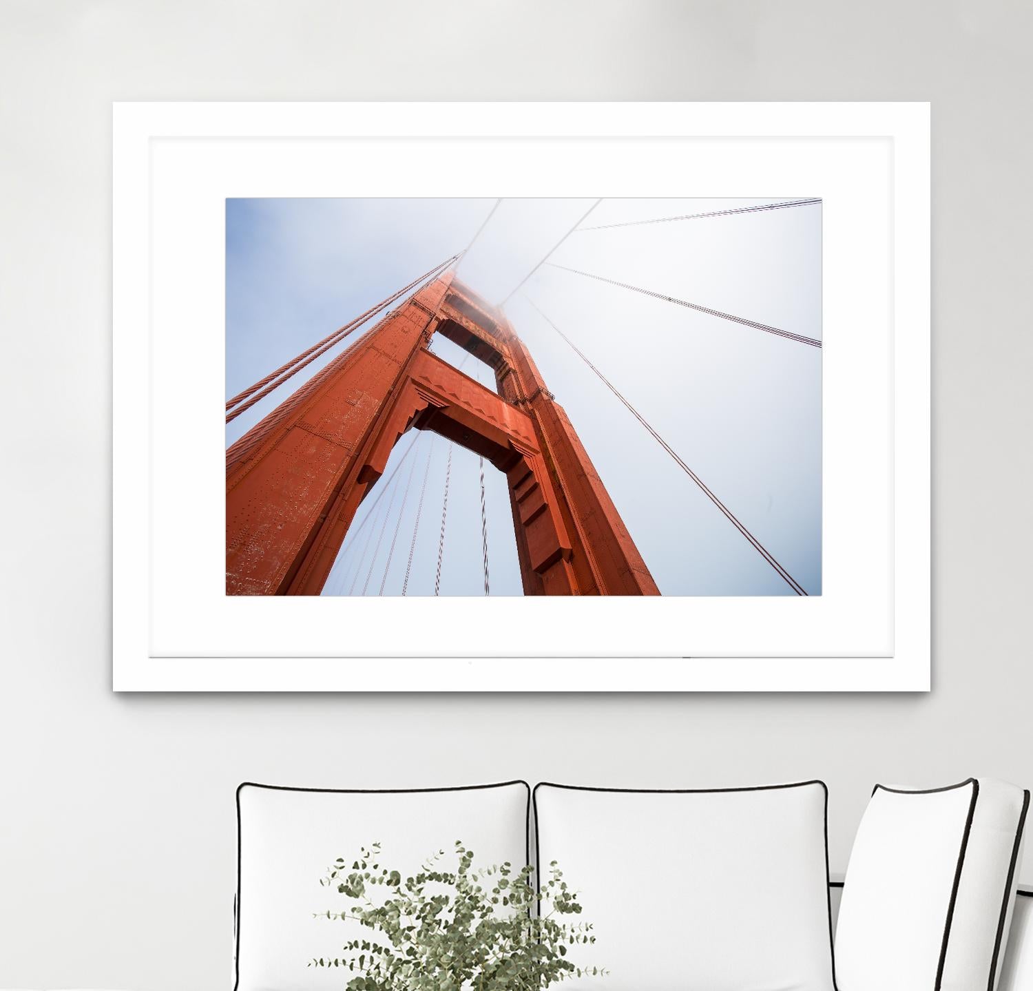 Bridge view by Pexels on GIANT ART - red architectural