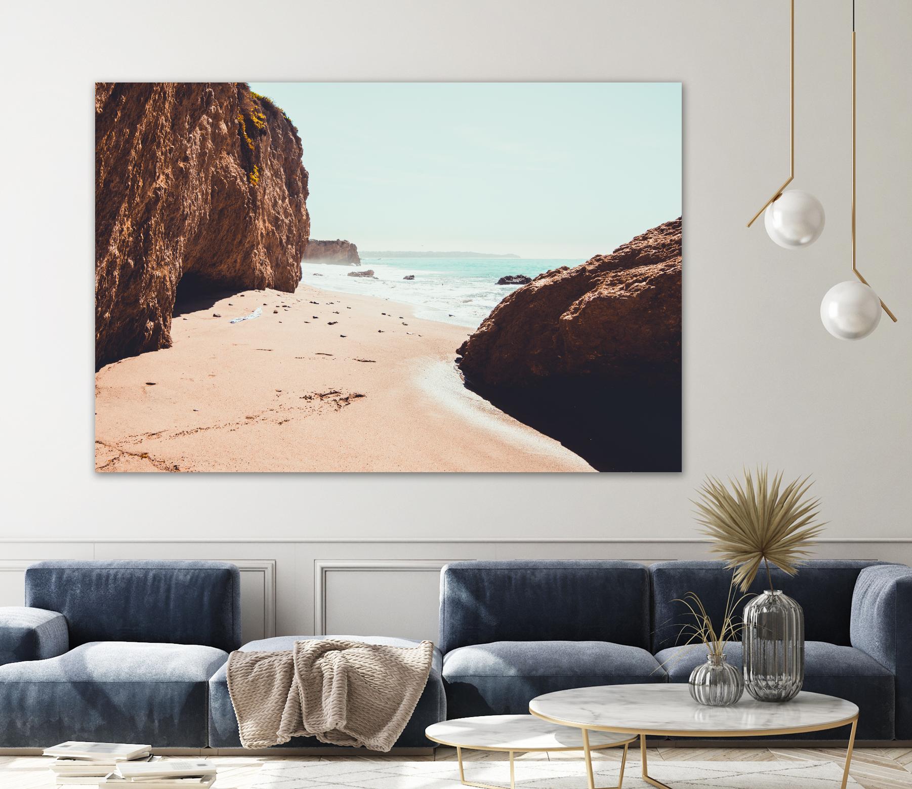 Perfect day by Pexels on GIANT ART - beige sea scene