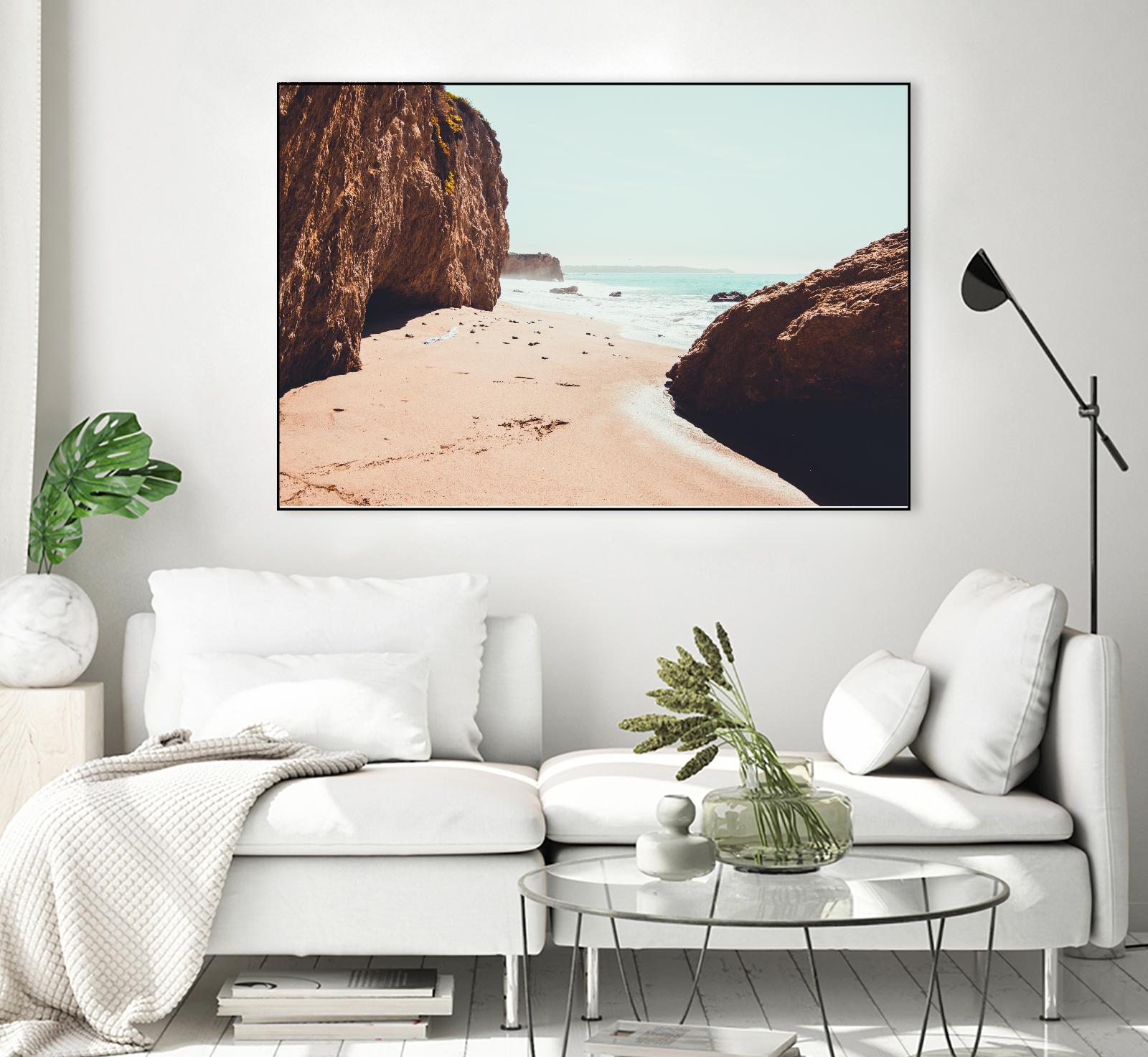 Perfect day by Pexels on GIANT ART - beige sea scene