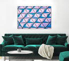 Geometrical Design by Pexels on GIANT ART - blue photo art