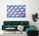 Geometrical Design by Pexels on GIANT ART - blue photo art