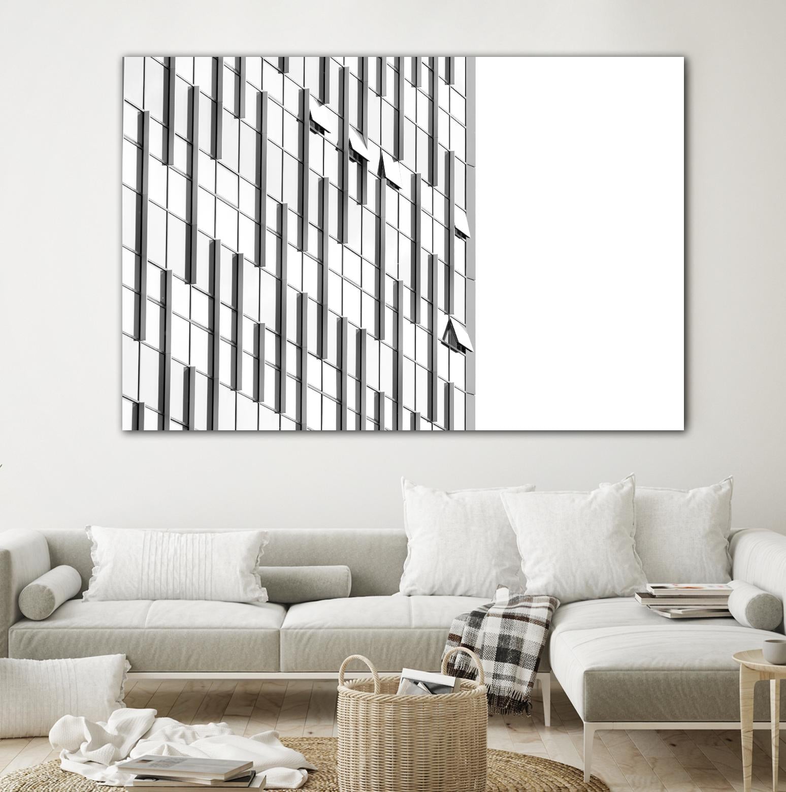 Façade VIII by Pexels on GIANT ART - black architectural