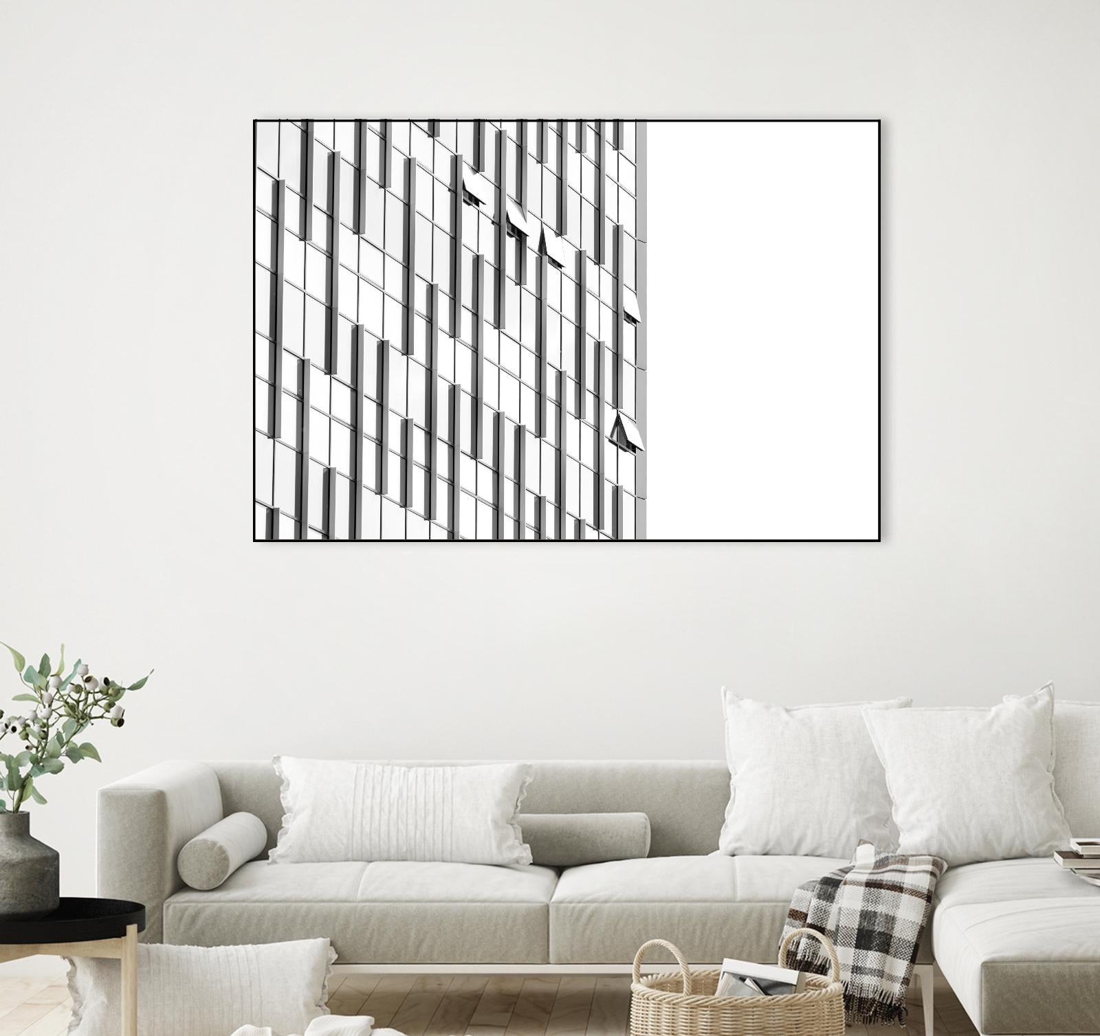 Façade VIII by Pexels on GIANT ART - black architectural