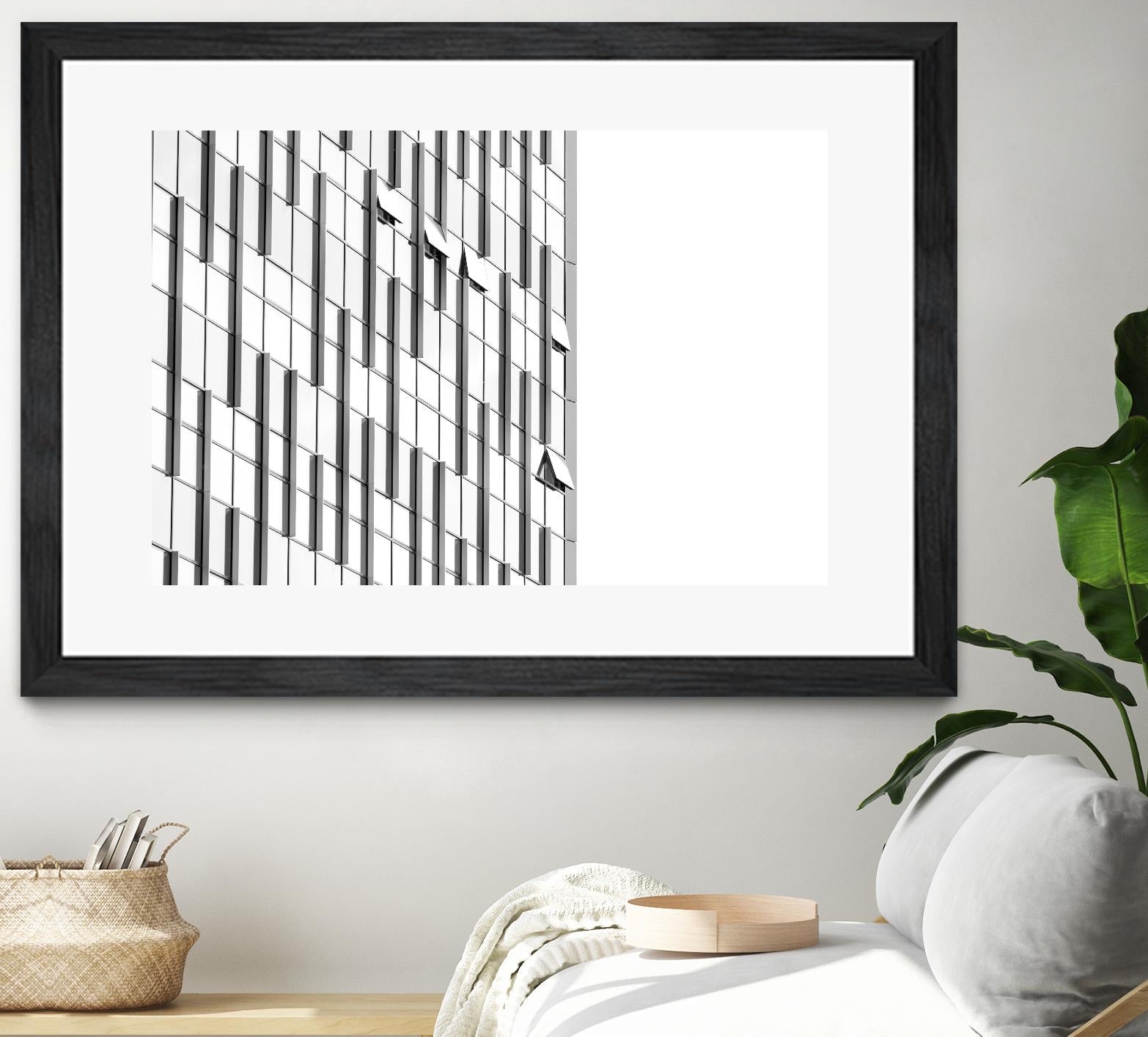 Façade VIII by Pexels on GIANT ART - white architectural