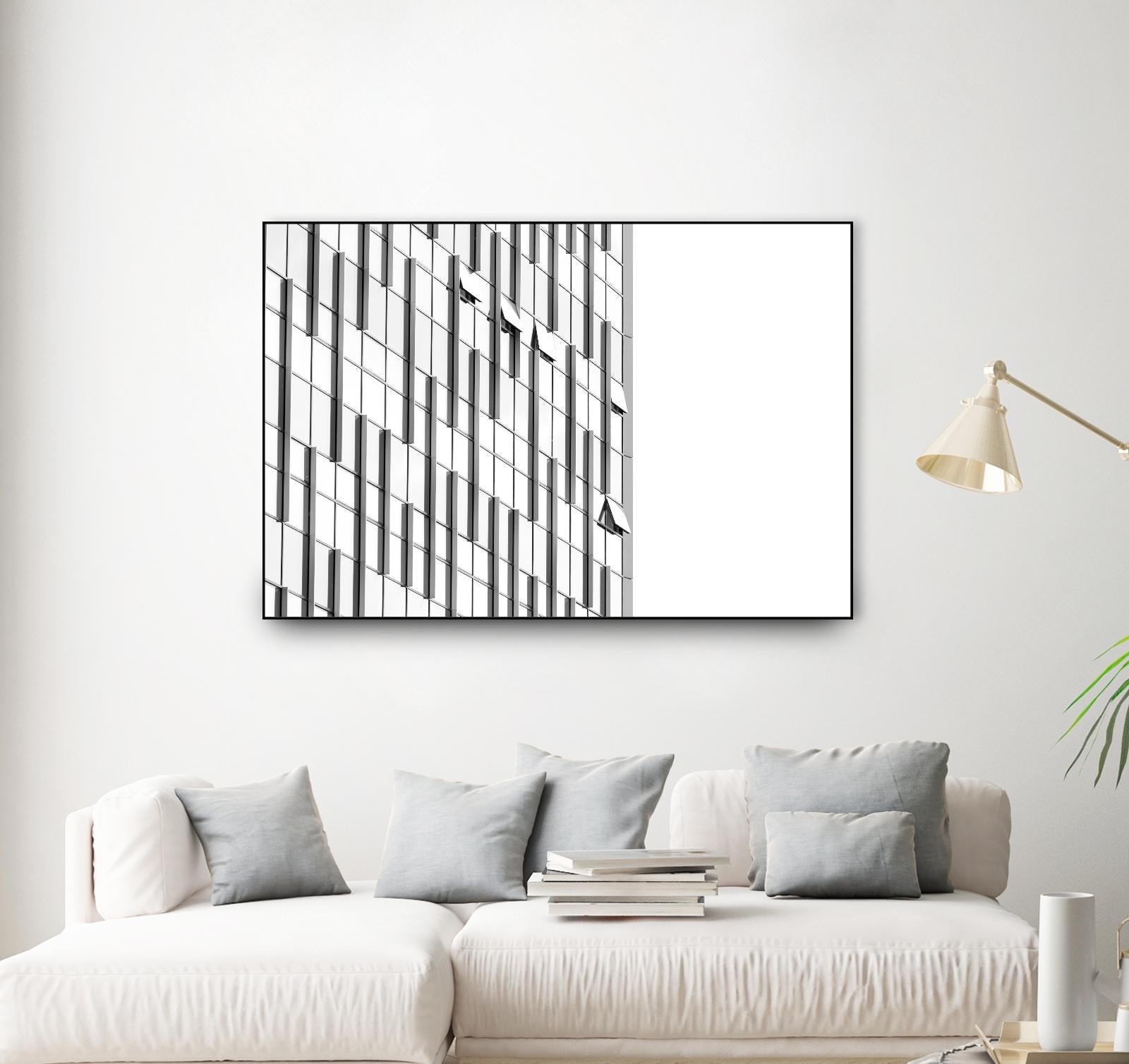 Façade VIII by Pexels on GIANT ART - black architectural