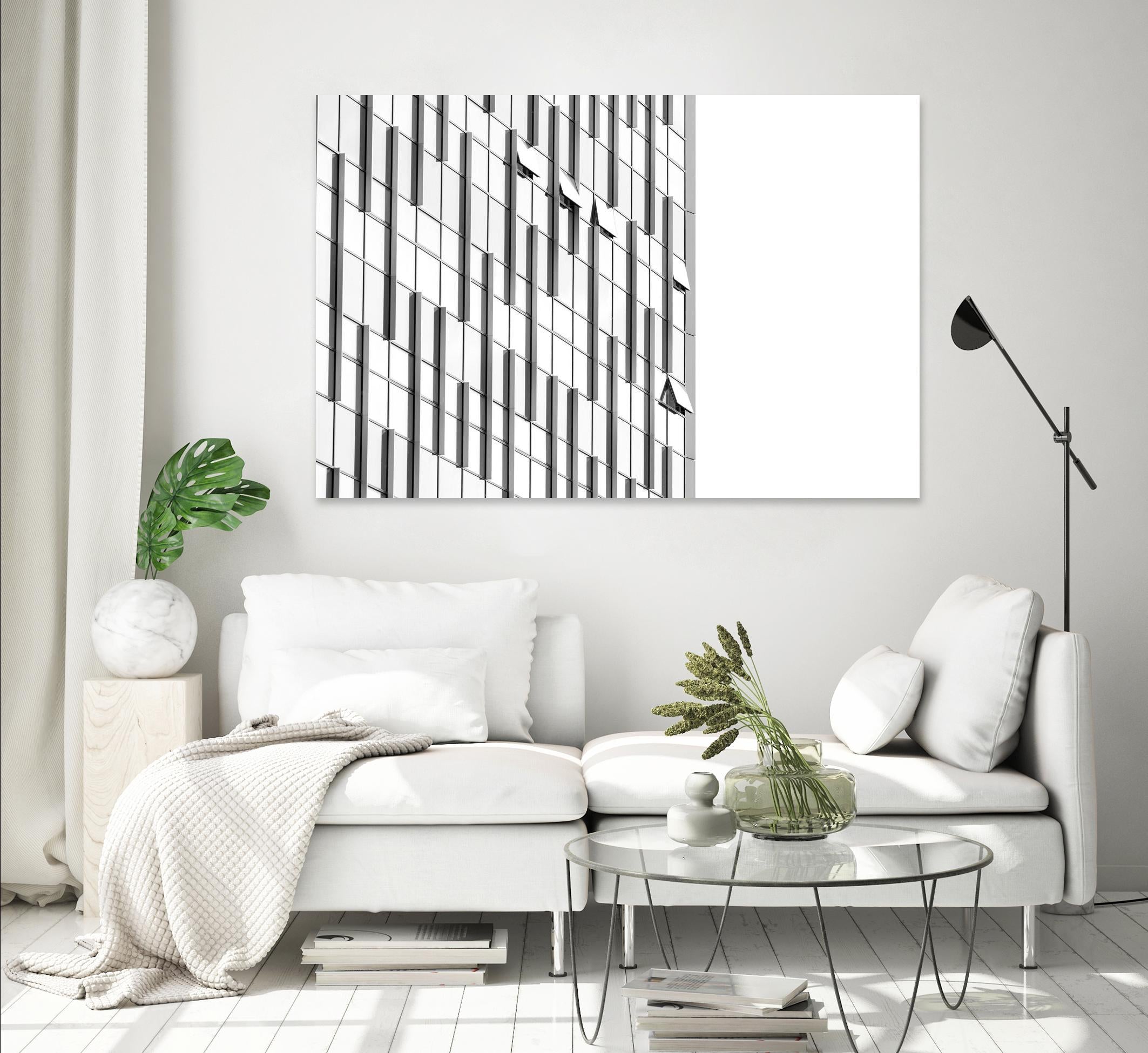 Façade VIII by Pexels on GIANT ART - white architectural