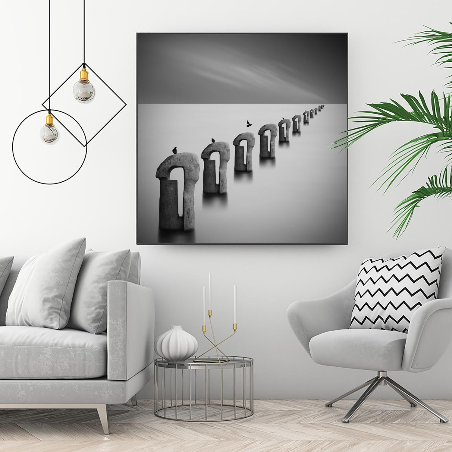 Horizon by Pexels on GIANT ART - white photo art